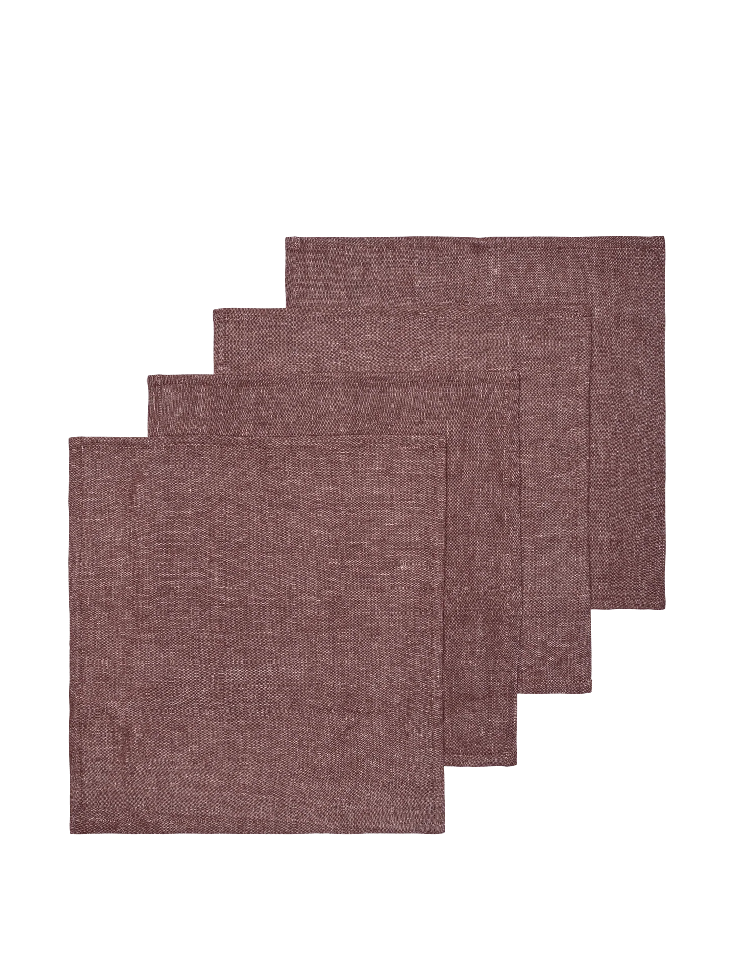Hale Napkins - Set of 4 - Chestnut