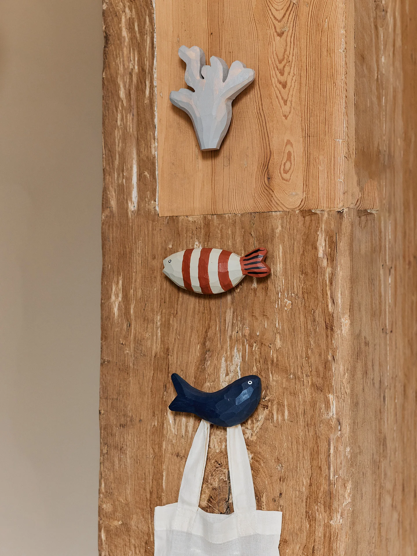 Harbour Hook - Fish Stripe - Baked Clay/Light Celedon - Image 2