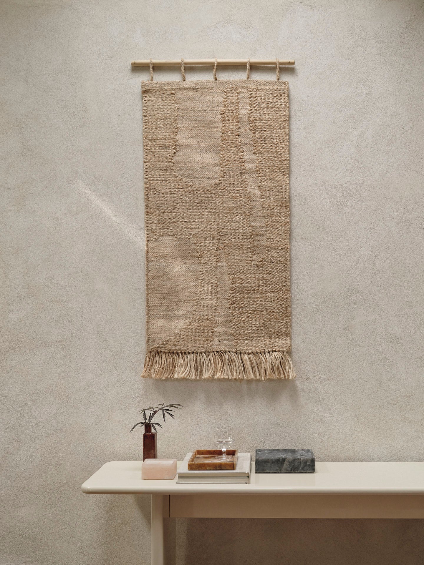 Harvest Wall Rug - Small - Natural - Image 2
