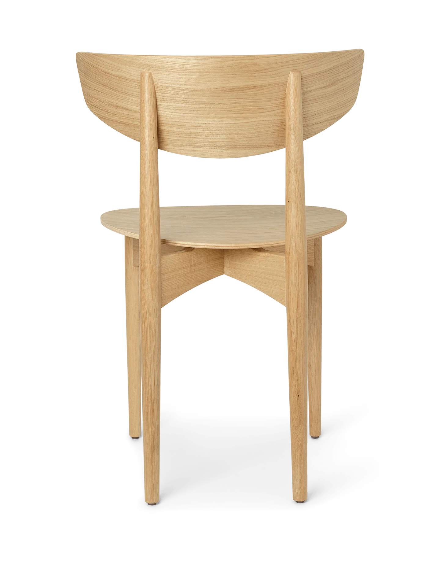 Herman Dining Chair - Wood - Natural Oak - Image 4