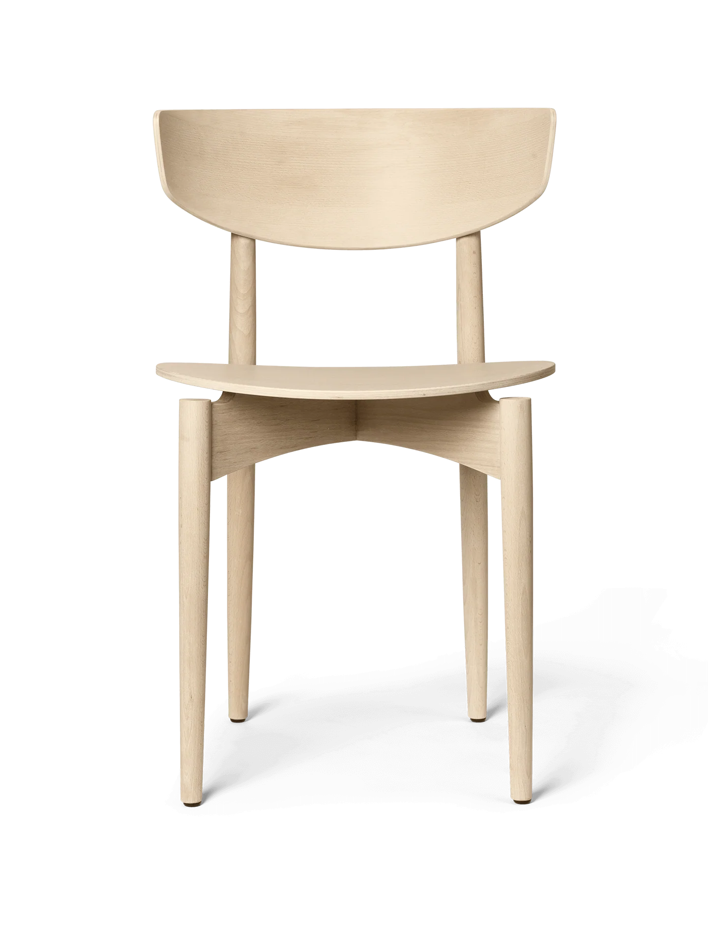 Herman Dining Chair - Wood - White Oiled Beech