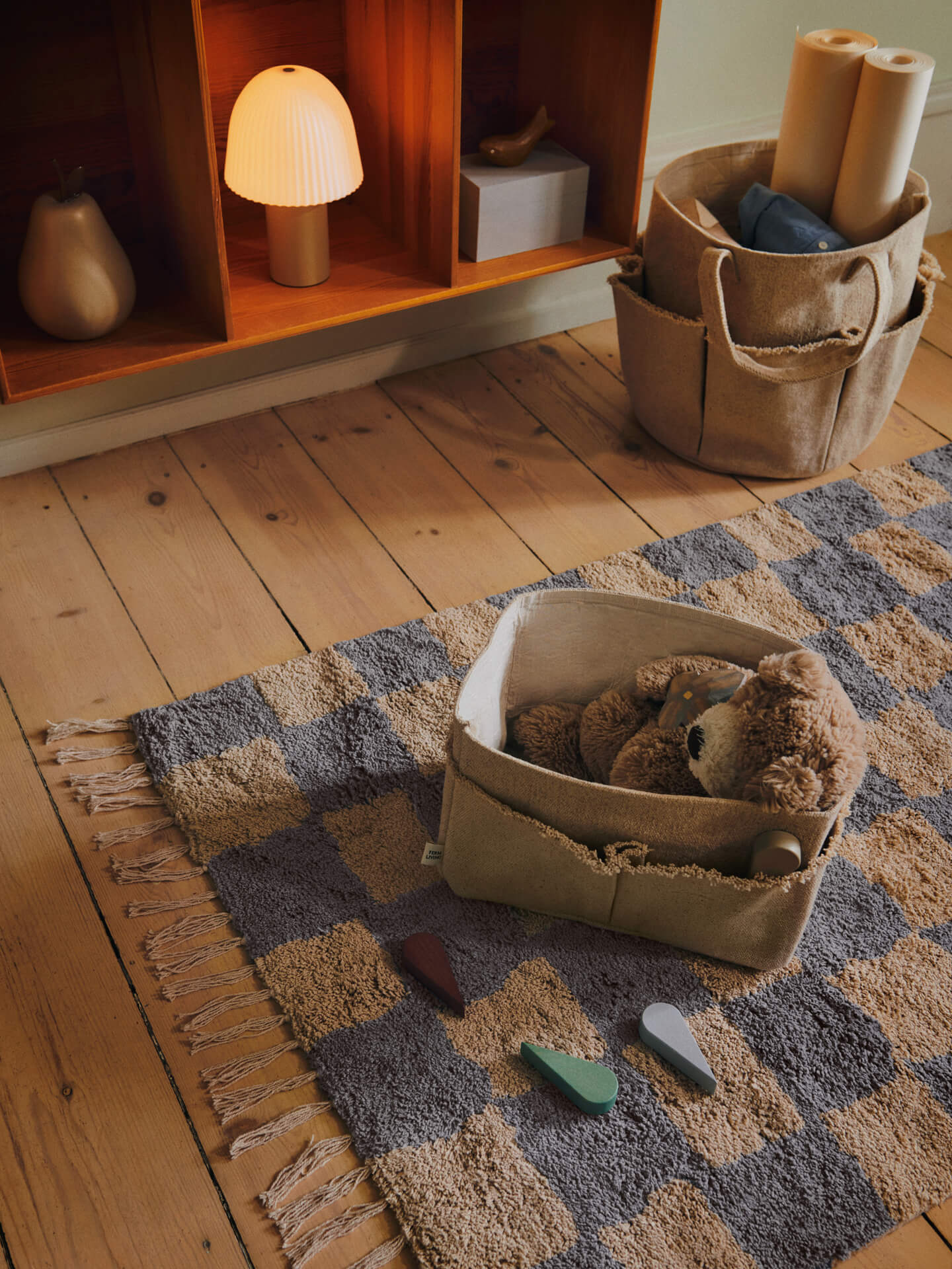 Hokan Textile Storage - Round - Natural - Image 3