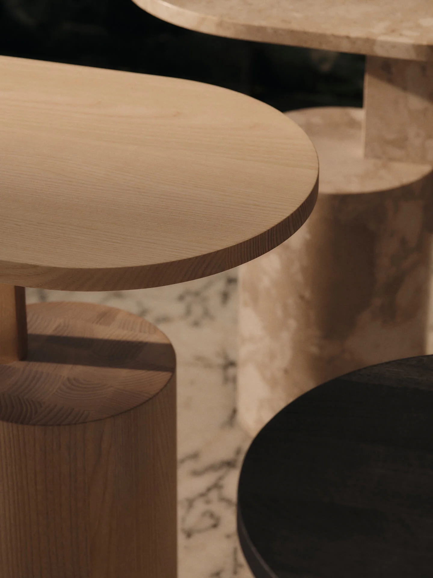 Insert Side Table - Natural Ash - Image 2