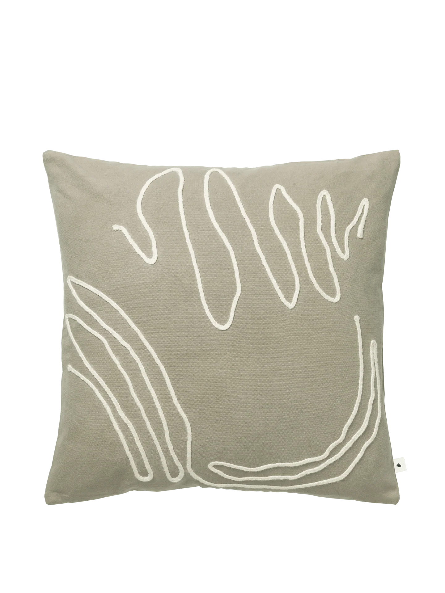 Jot Cushion - Elm Green