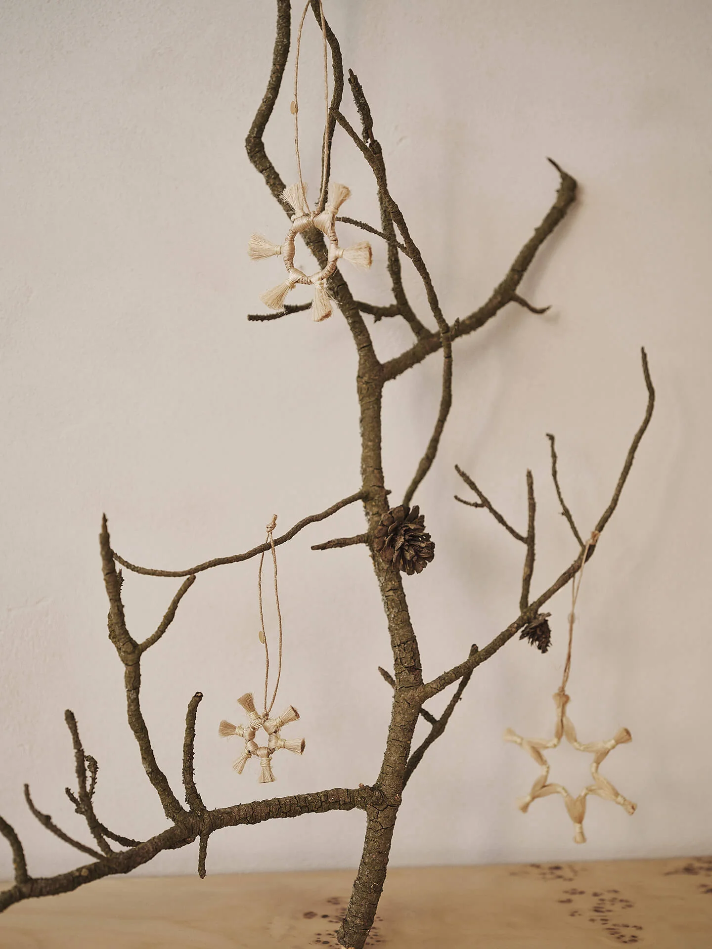 Jute Stars - Set of 3 - Natural - Image 2