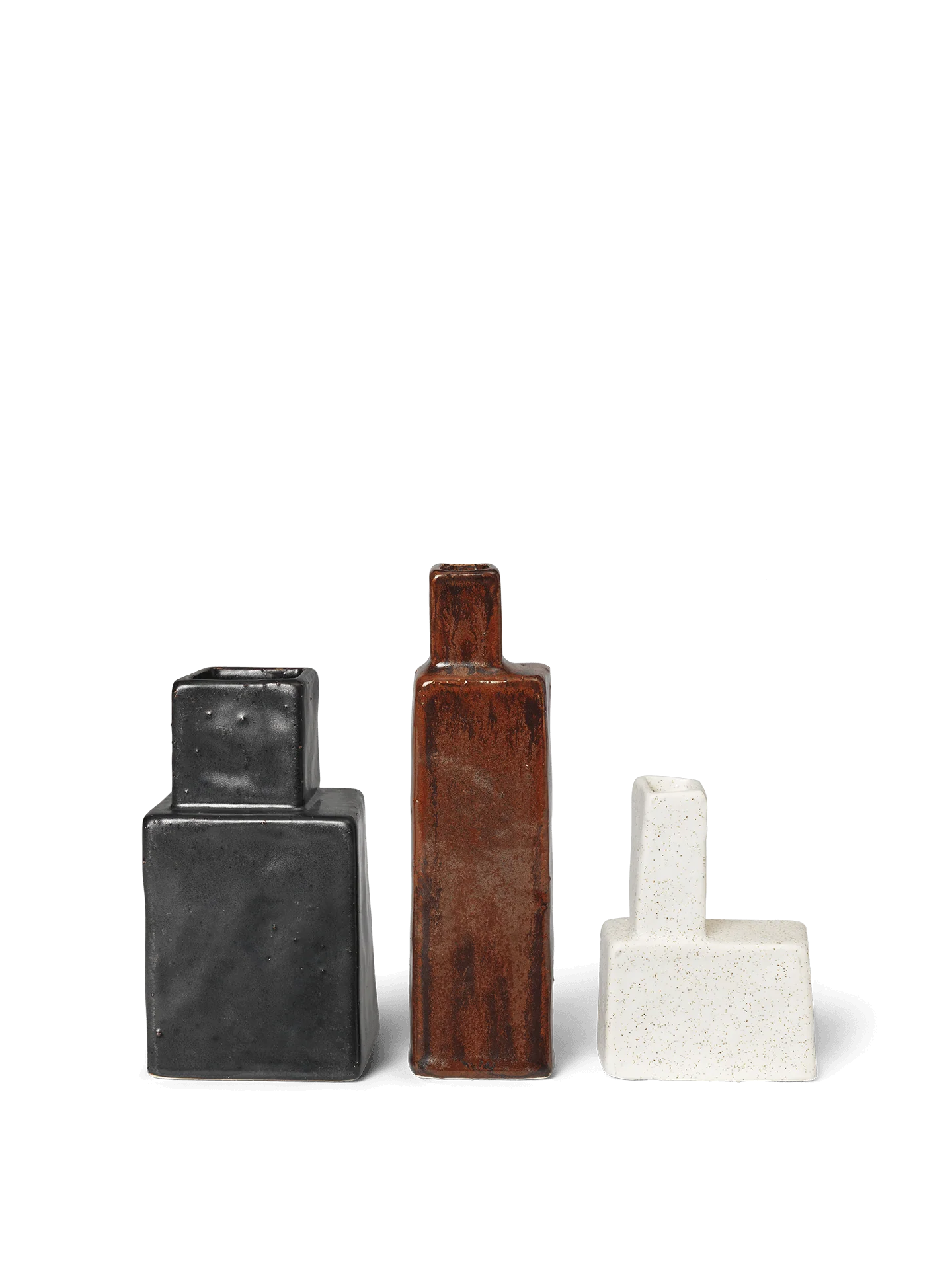 Koa Vases - Set of 3 - Multi
