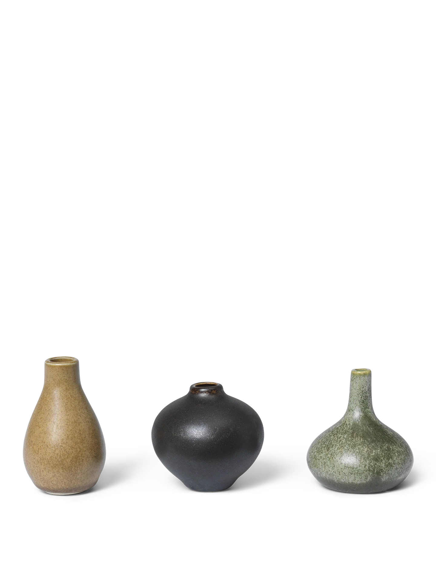 Komo Mini Vases - Set of 3 - Calm