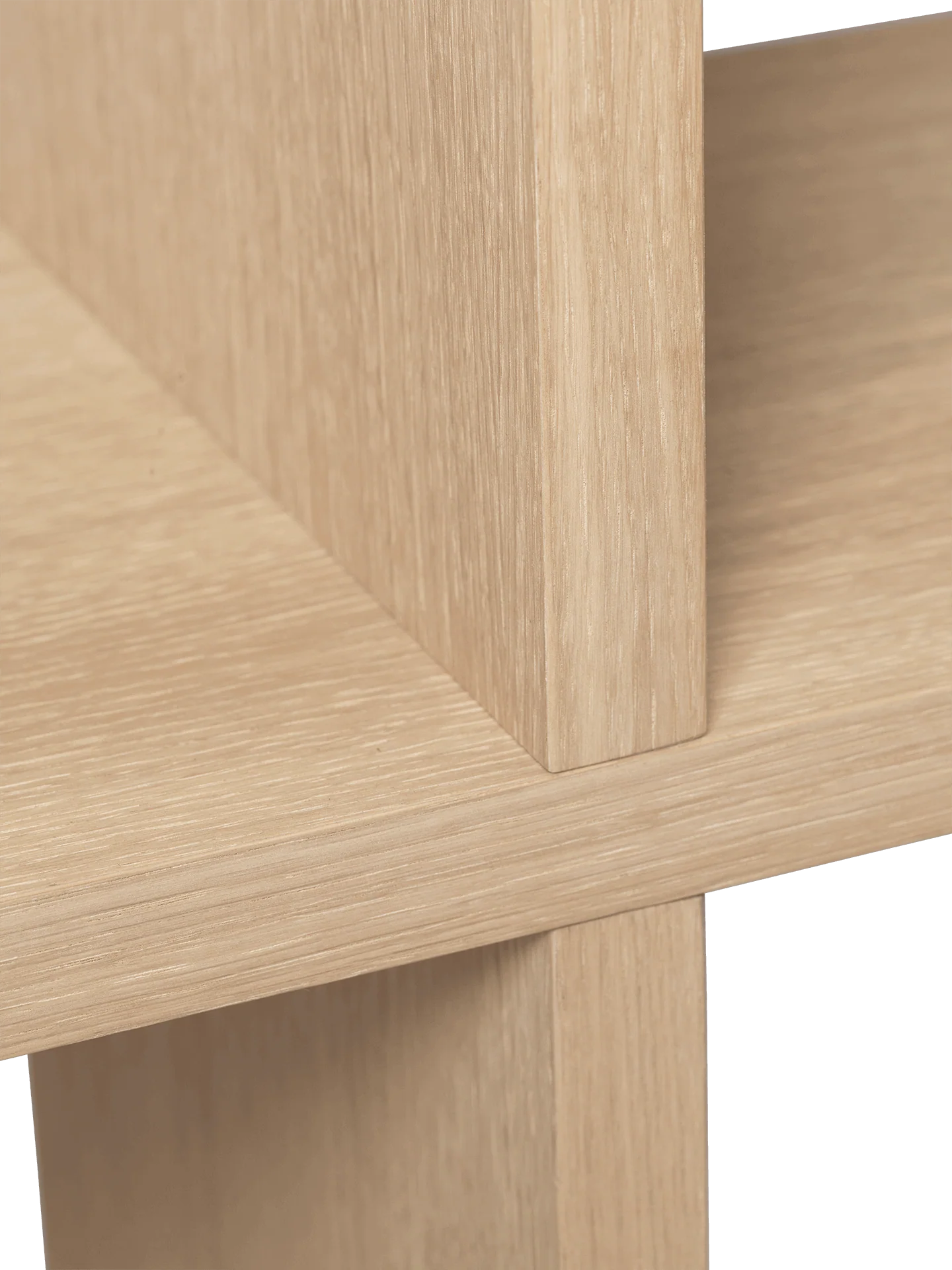 Kona Bookcase - 2x4 - Natural Oak Veneer - Image 3