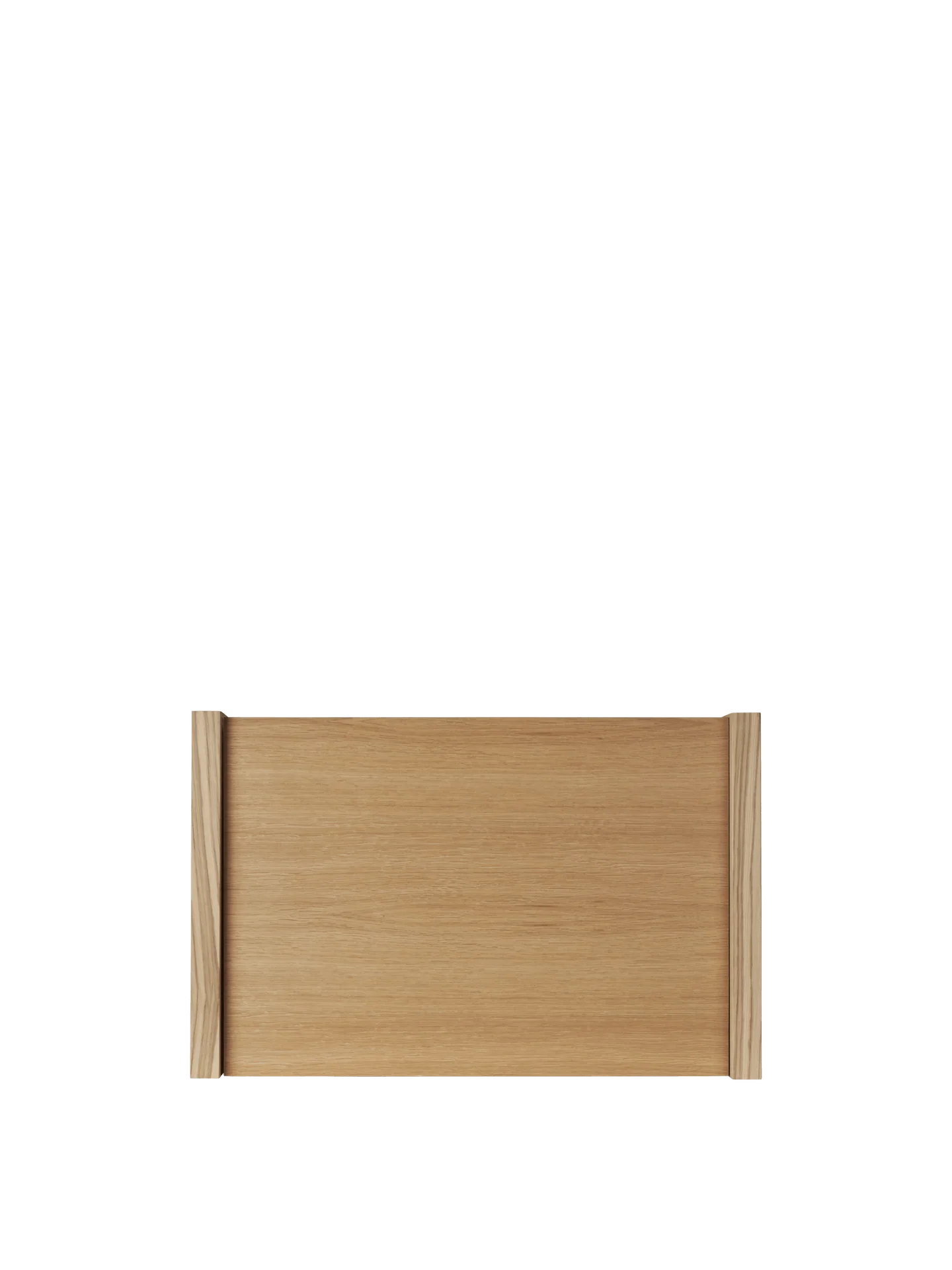 Kona Bookcase Cabinet Insert - Natural Oak Veneer - Image 4