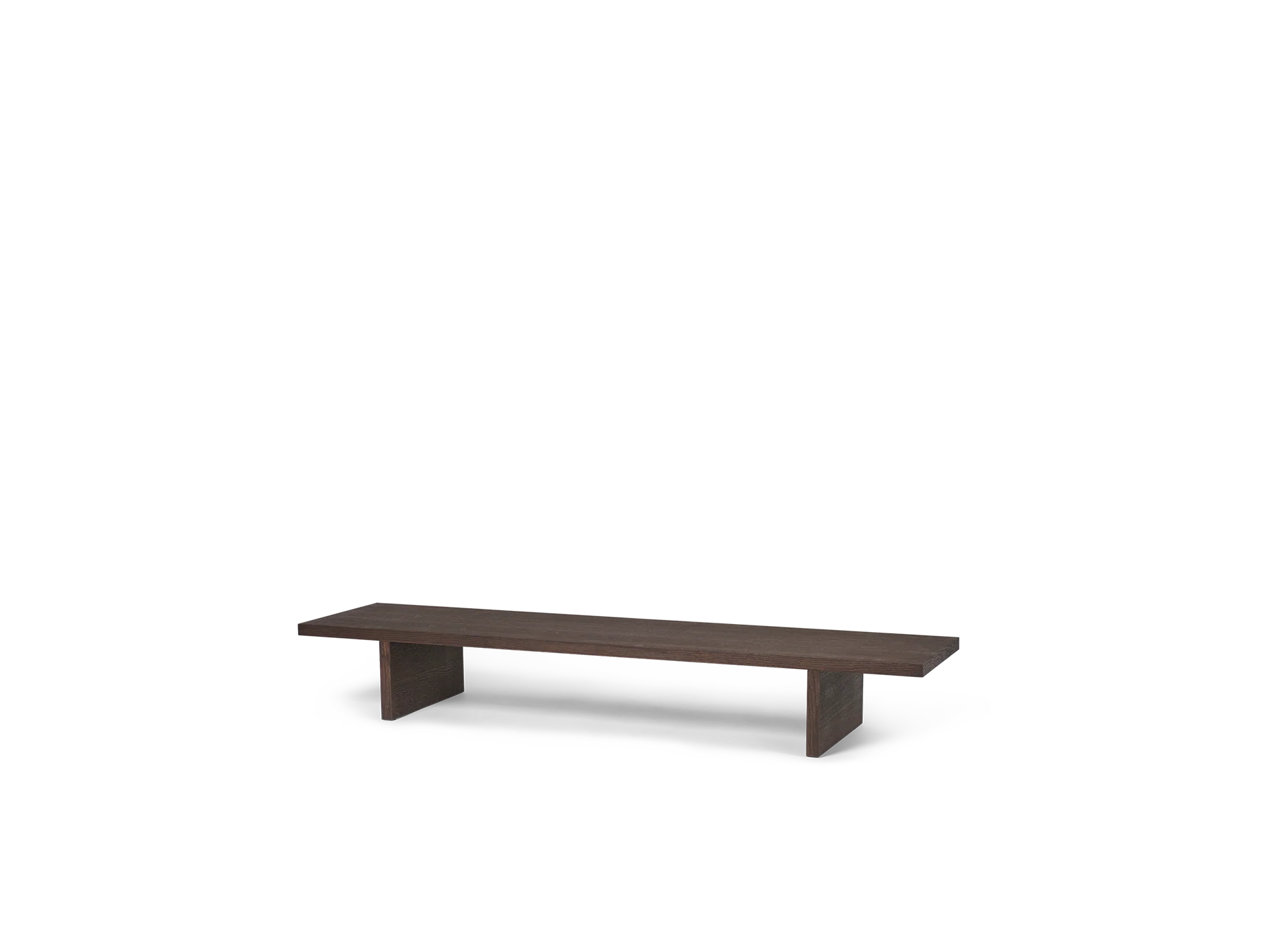 Kona Display Table - Dark Stained Oak - Image 3