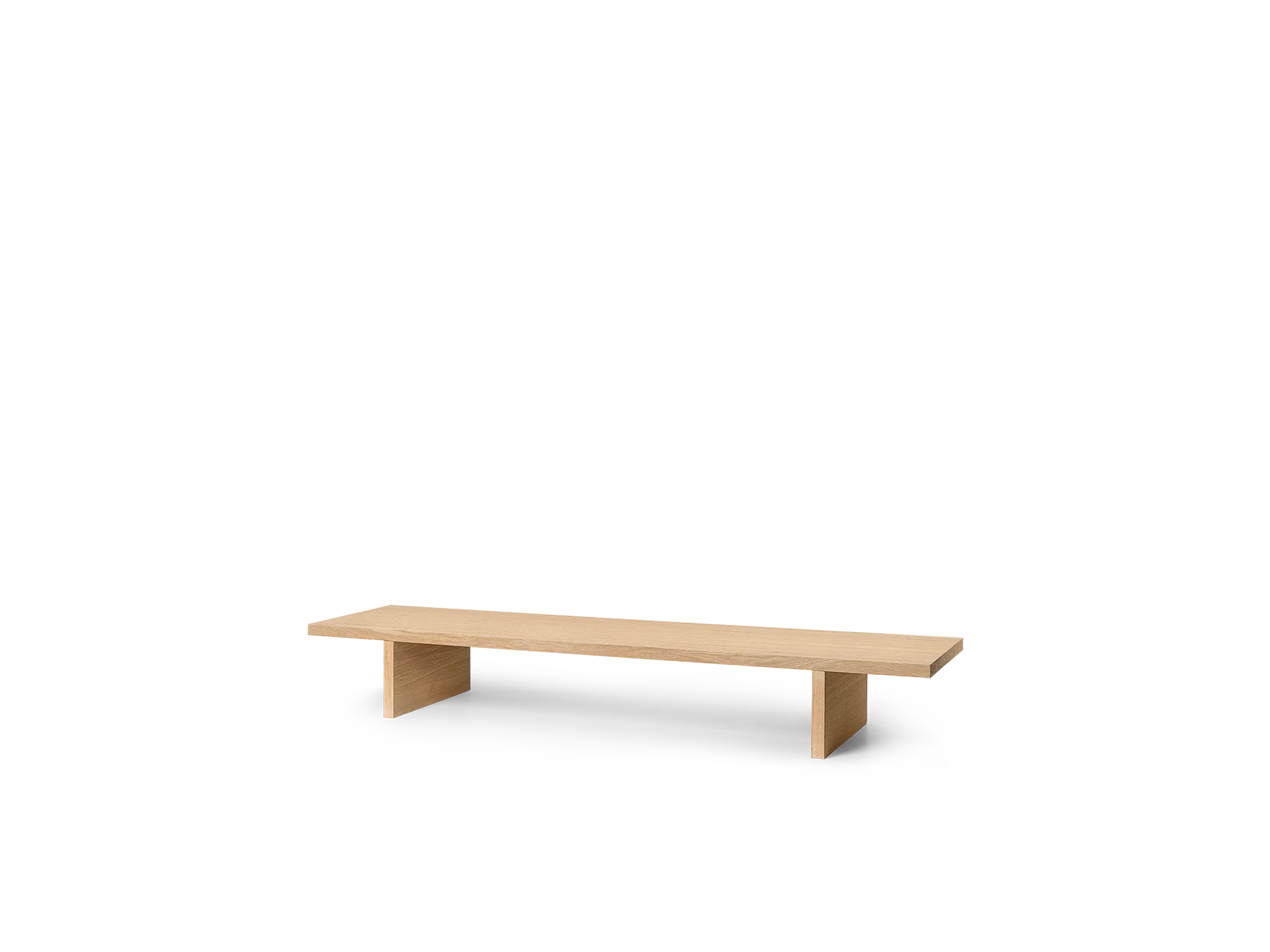 Kona Display Table - Natural Oak Veneer - Image 4