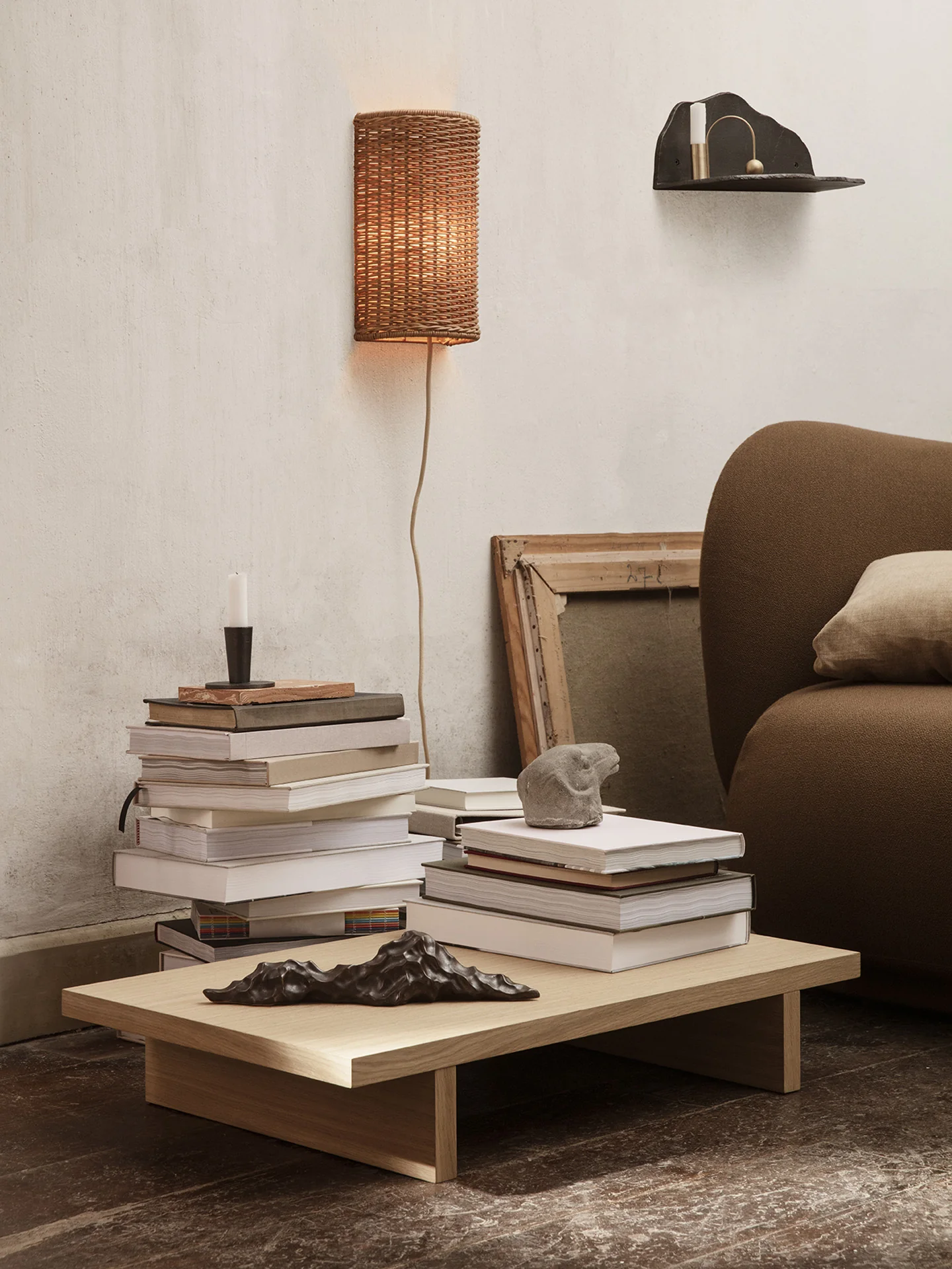 Kona Low Table - Natural Oak Veneer - Image 2