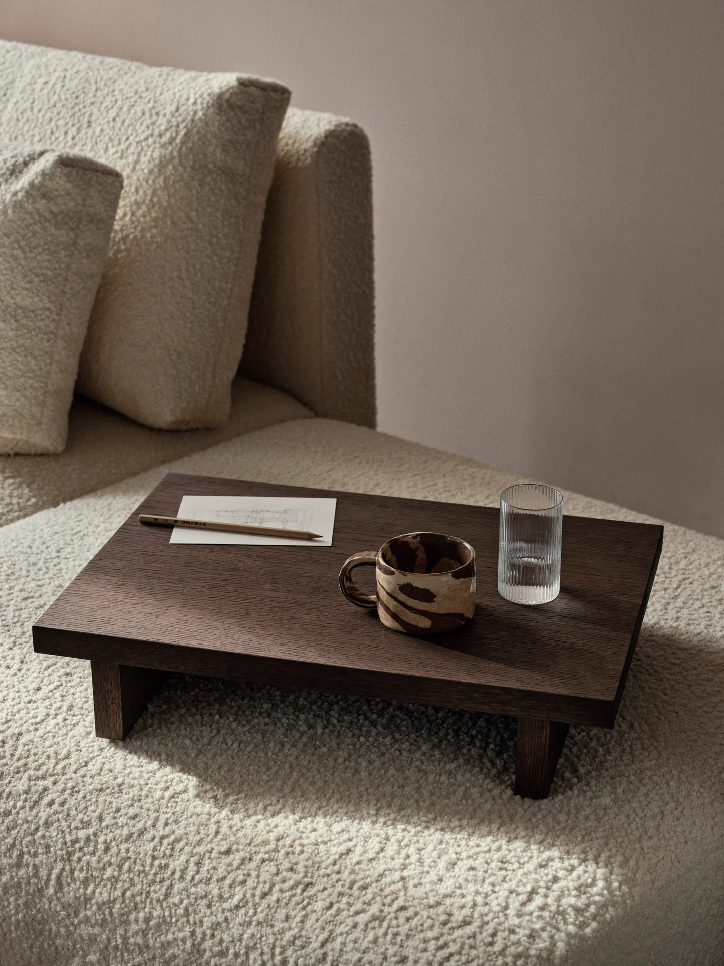 Kona Side Table - Dark Stained Oak - Image 2