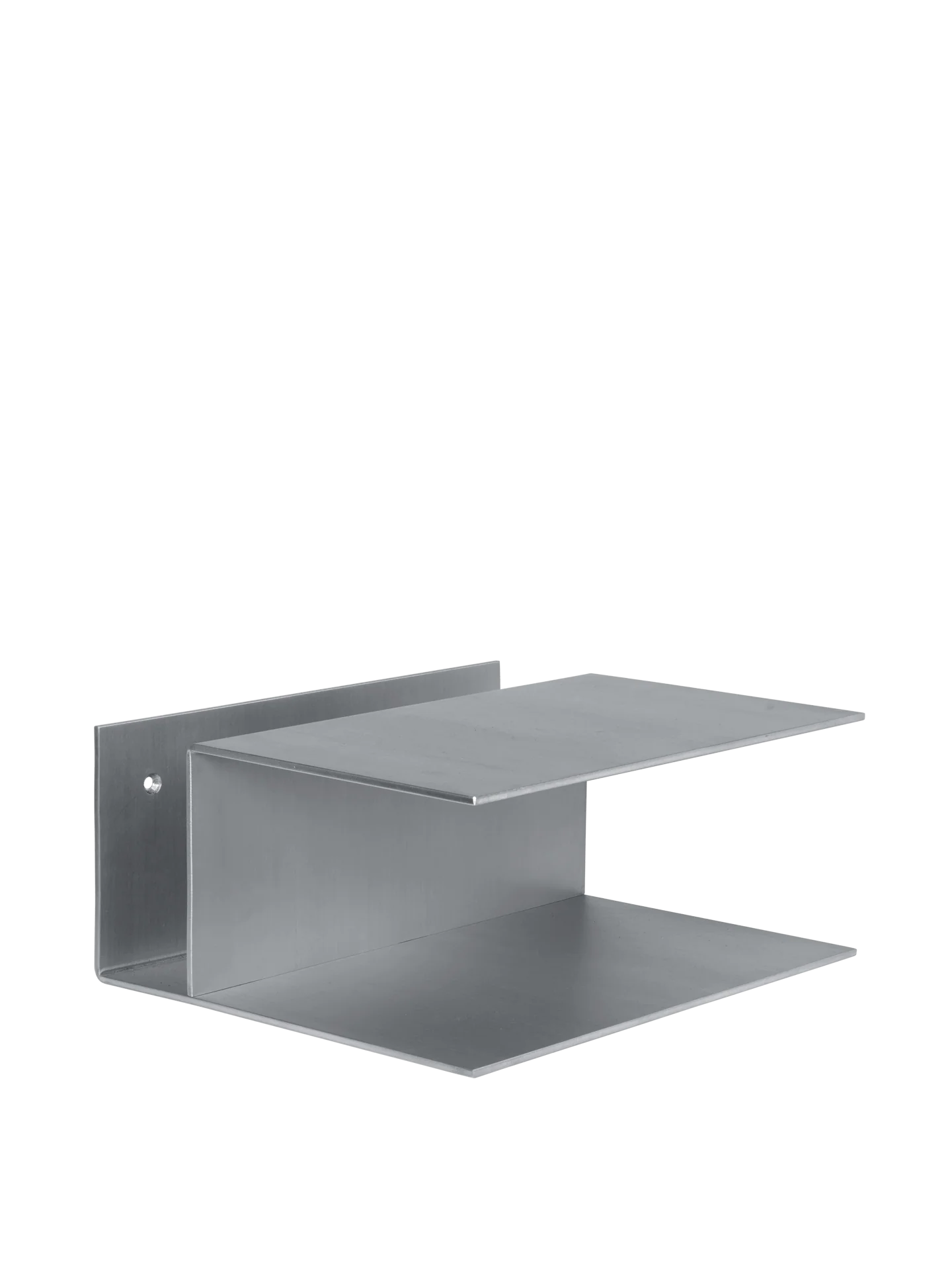 Lager Bedside Table - Aluminium