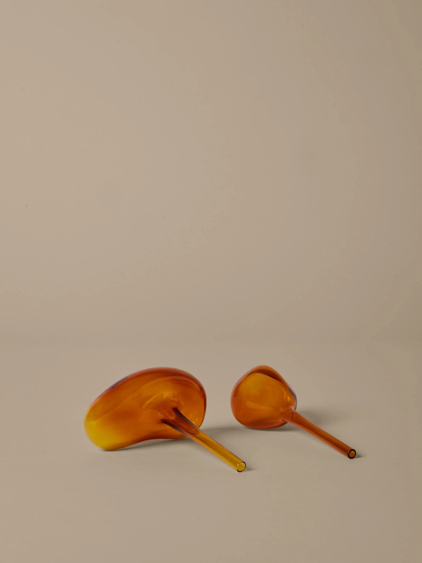 Mercury Water Globes - Set of 2 - Amber - Image 3