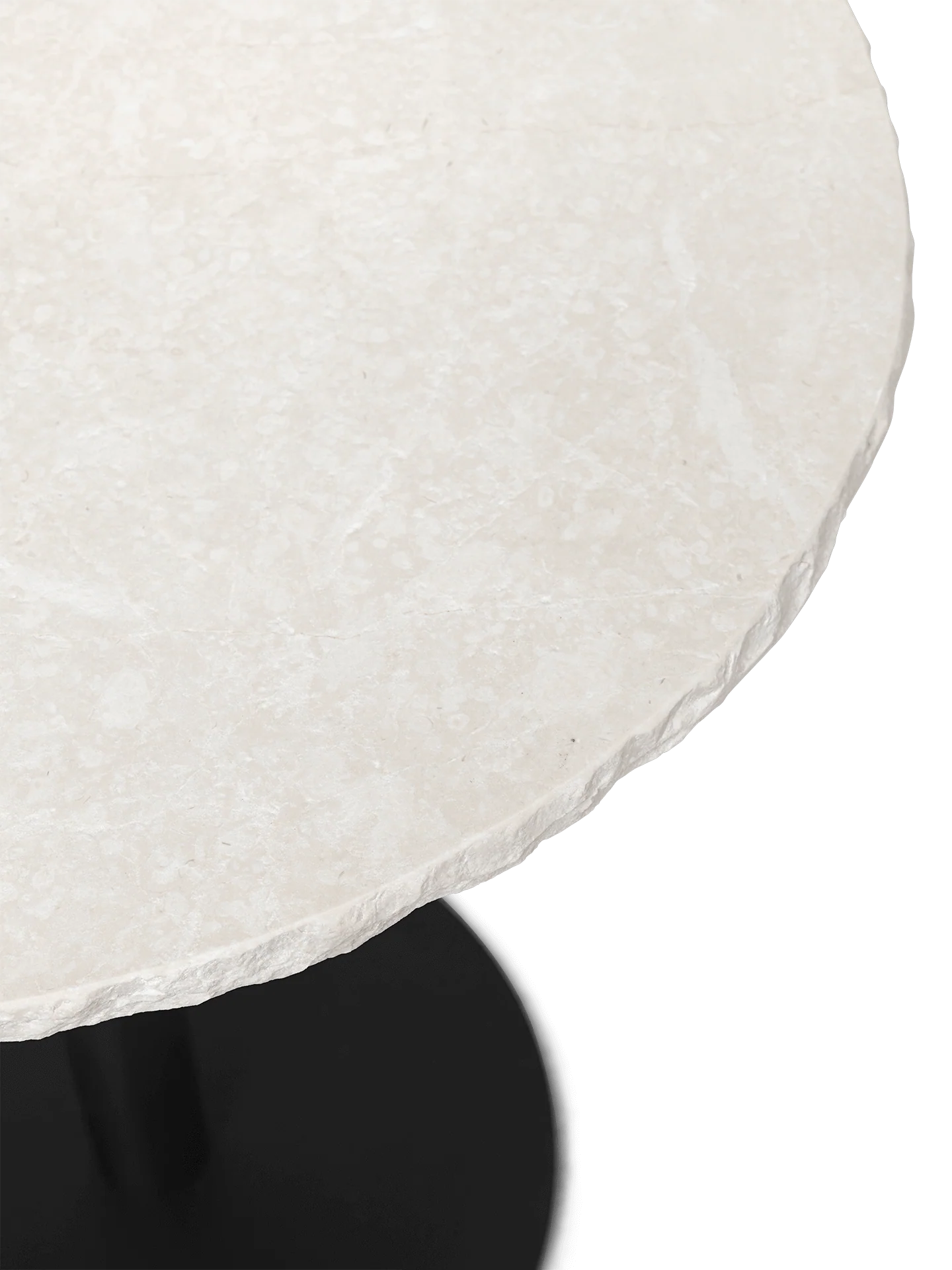 Mineral Café Table - Bianco Curia - Black - Image 3