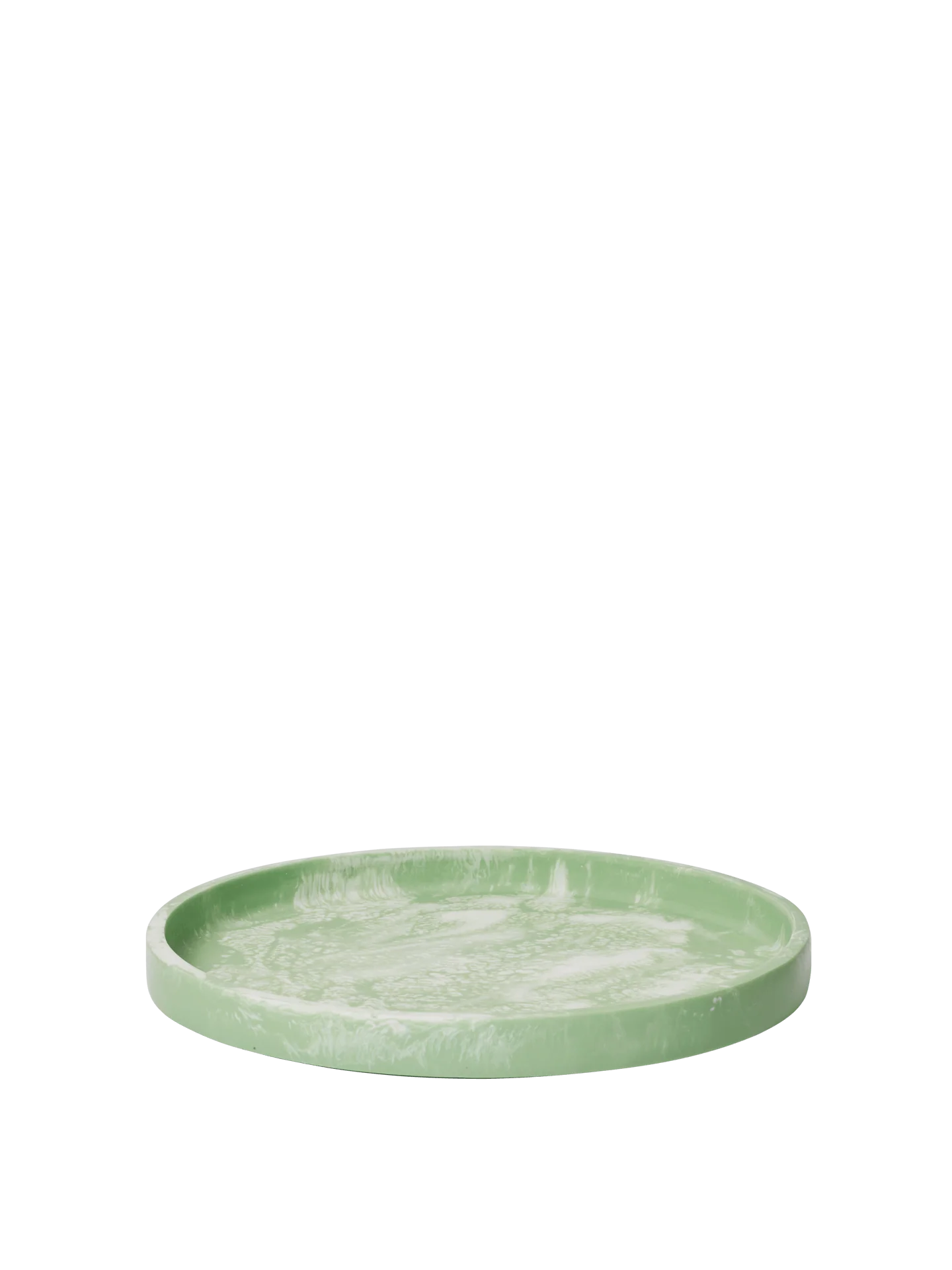 Mist Round Tray - Seafoam