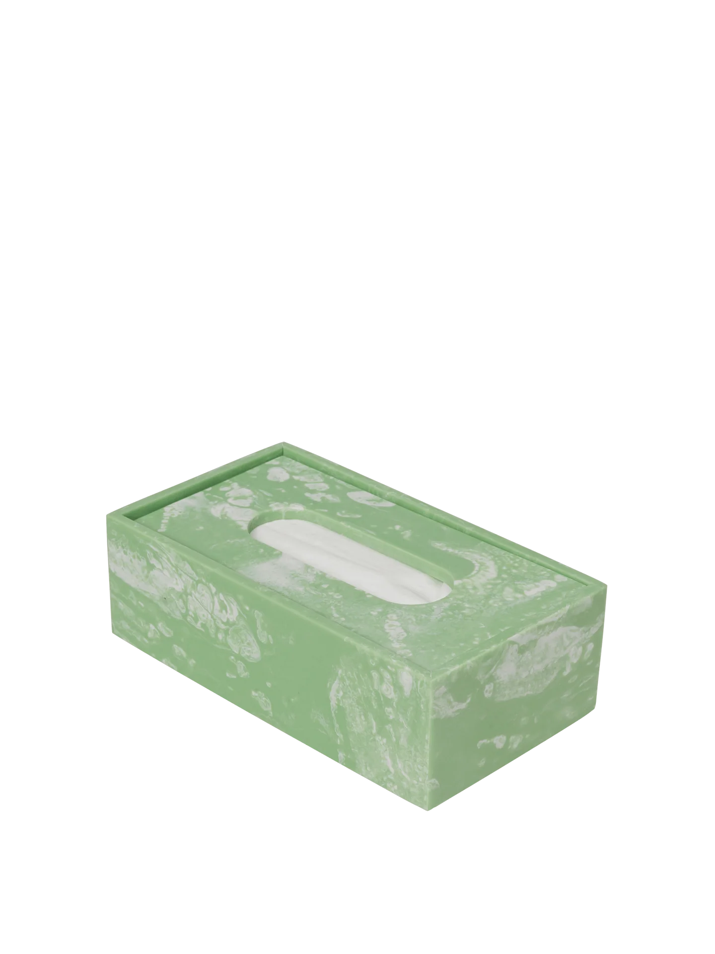 Mist Tissue Box - Seafoam