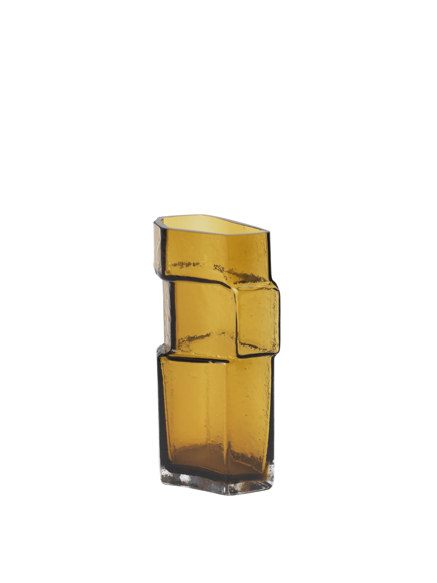Muro Vase - Small - Recycled Amber