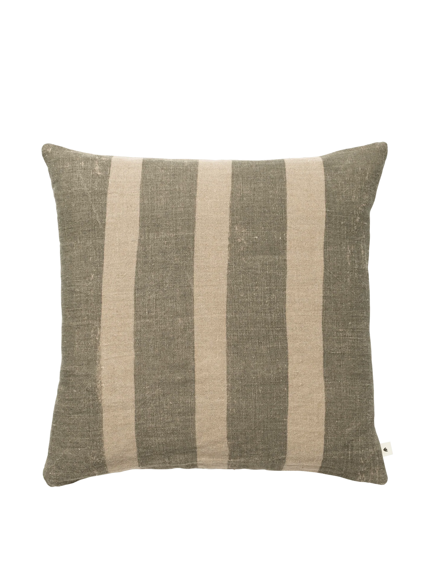 Oleo Cushion - Tea Green/Natural