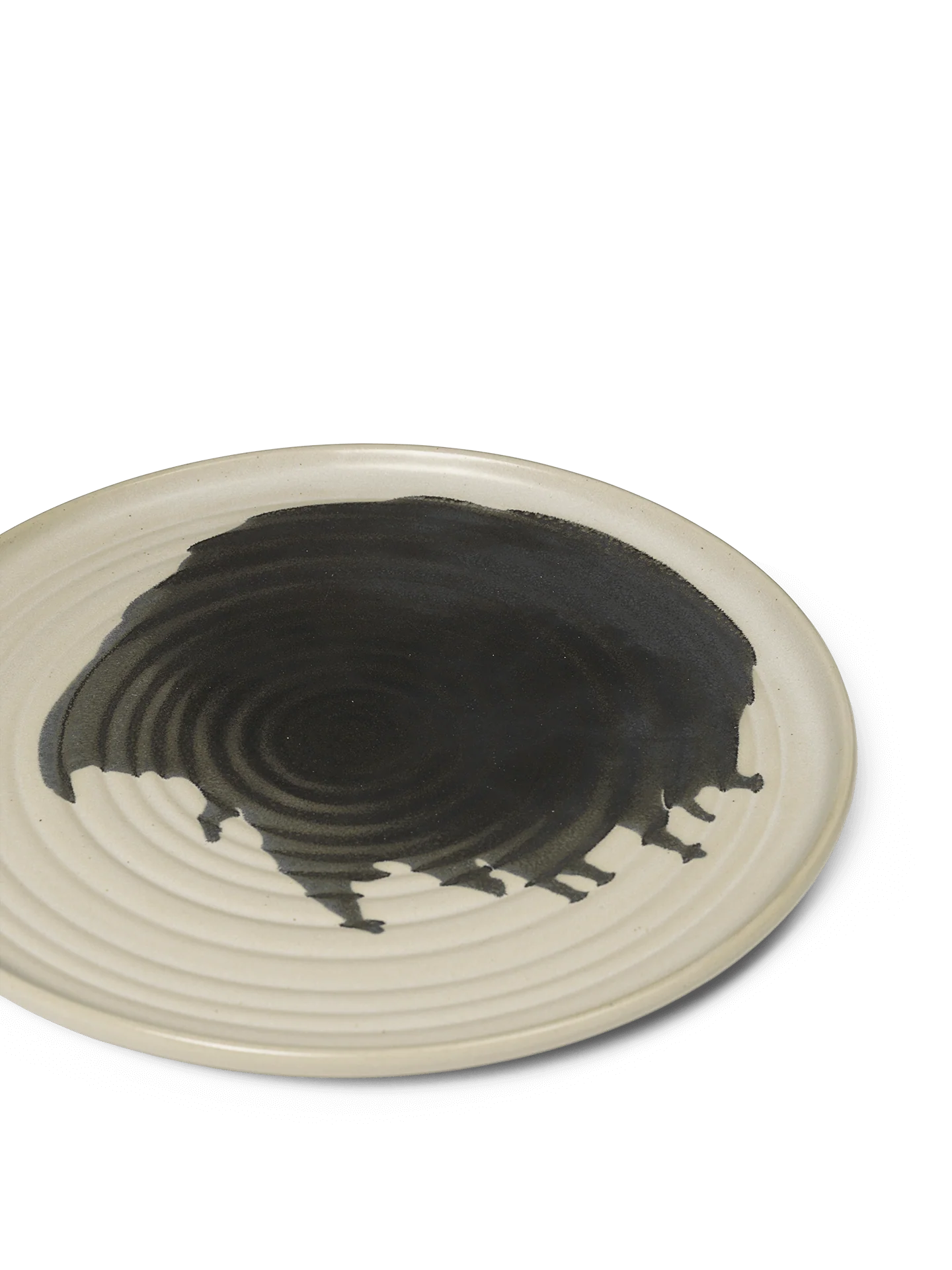 Omhu Plate - Medium - Off-White/Charcoal - Image 3