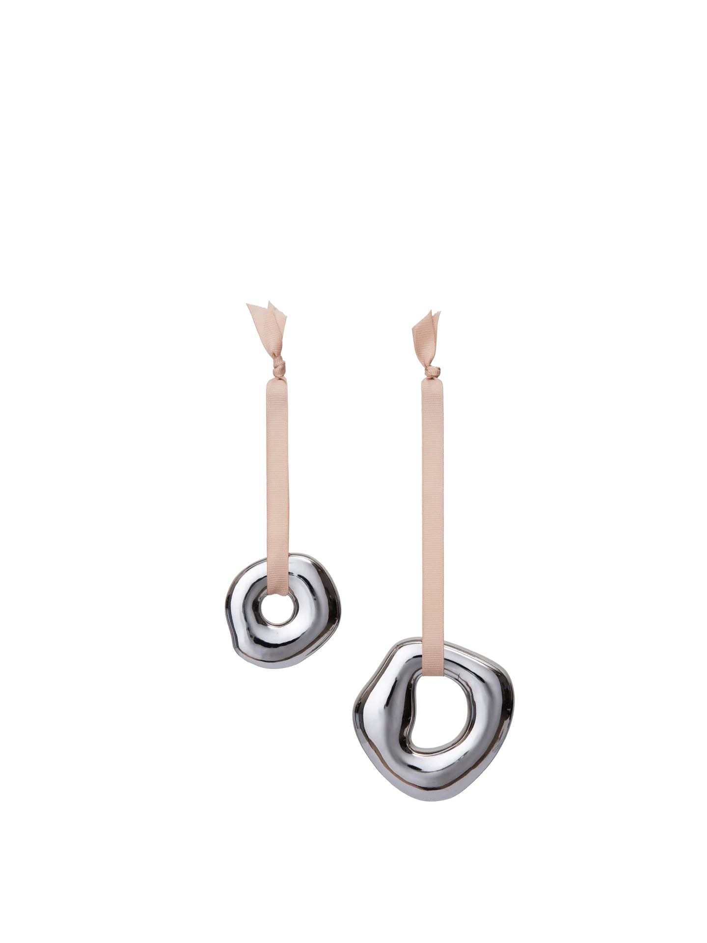Orrith Ornaments - Set of 2 - Silver