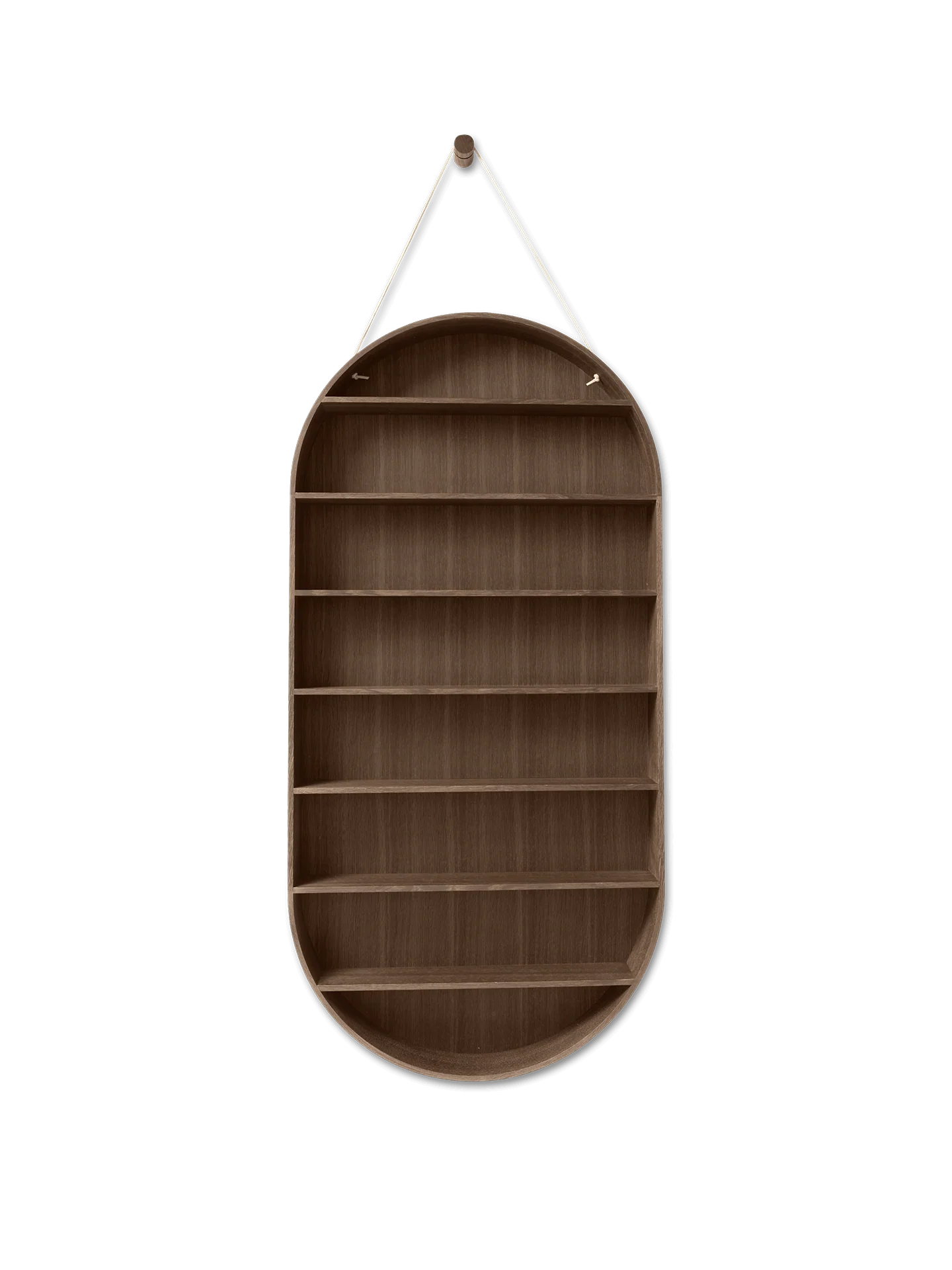Oval Dorm - Smoked Oak