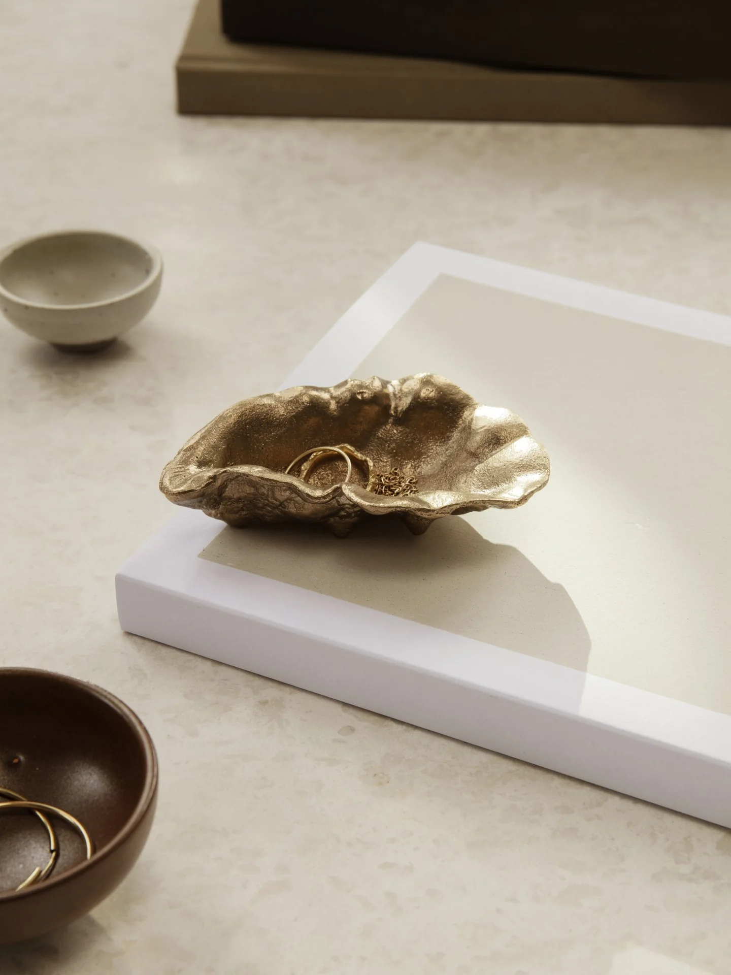 Oyster Bowl – Brass - Image 2