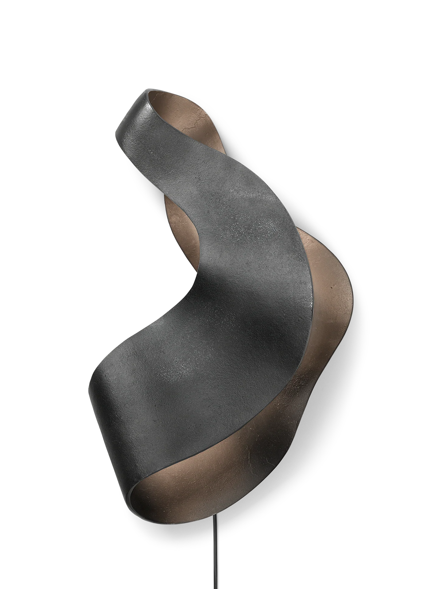 Oyster Wall Lamp - Black - UL - Image 3