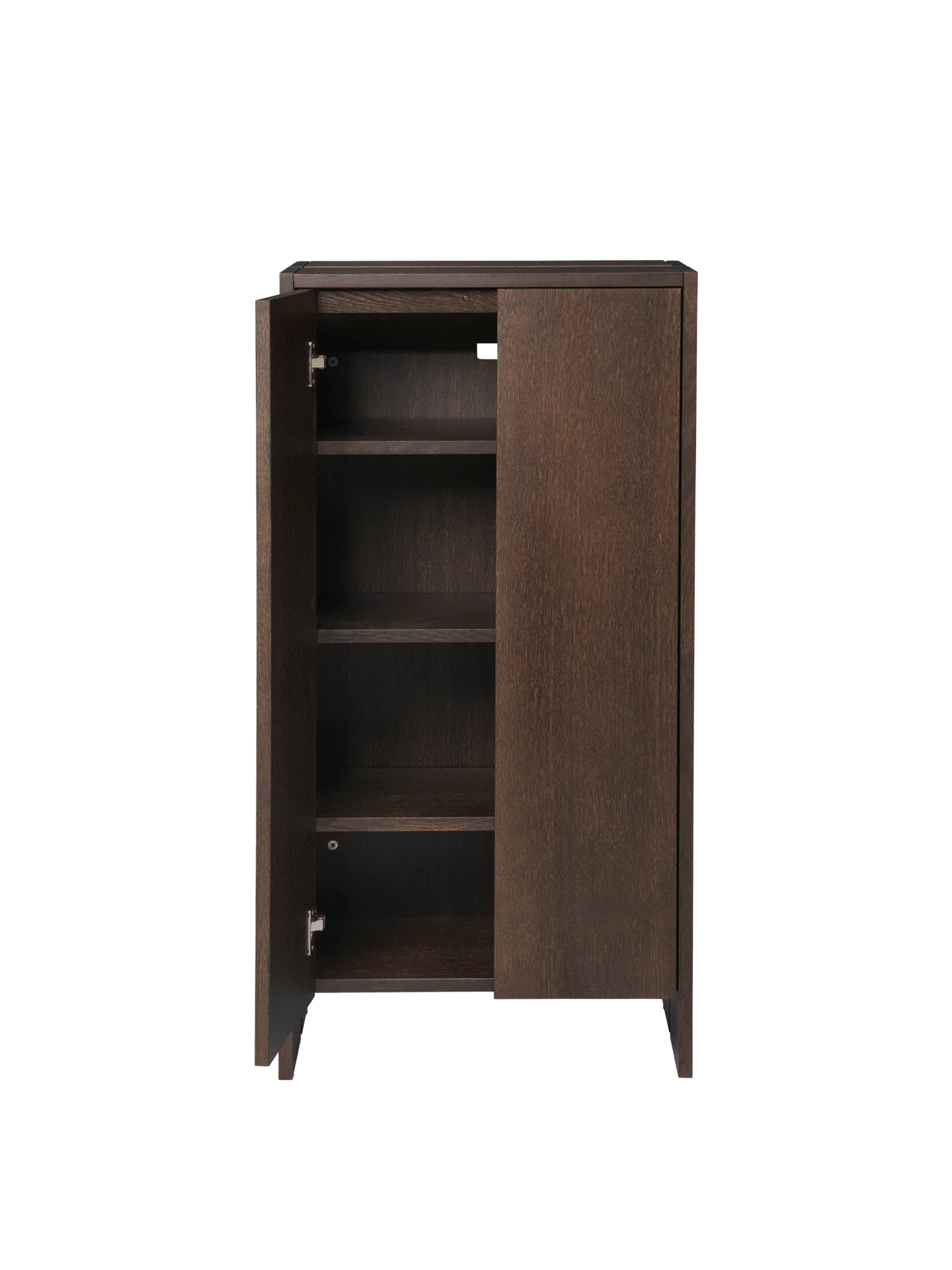 Parcel Hallway Cabinet - Tall - Dark Stained Oak - Image 4