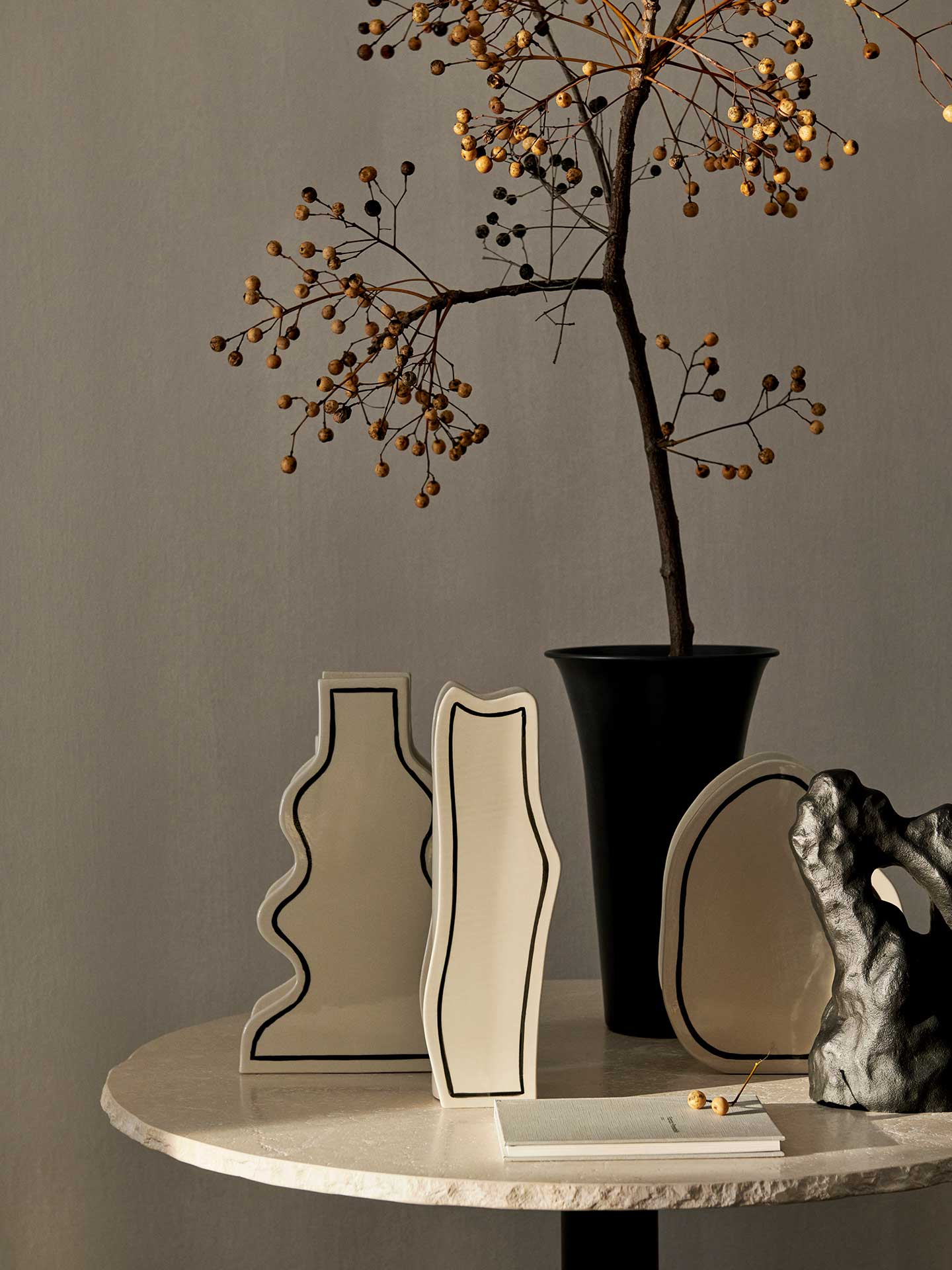 Paste Vase - Rounded - Off-white - Image 2