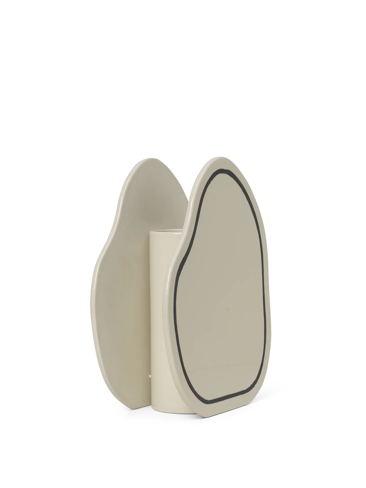 Paste Vase - Rounded - Off-white - Image 3
