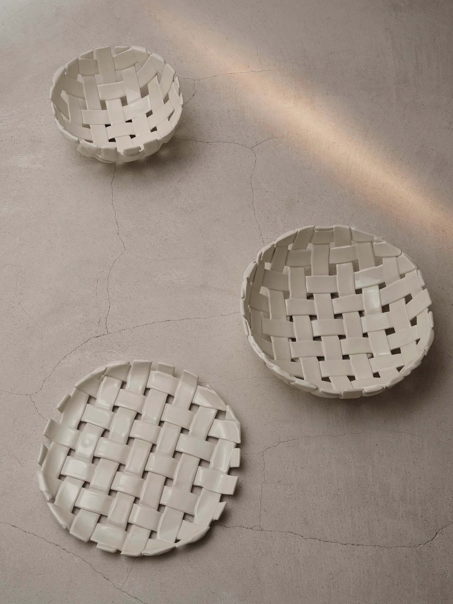 Plait Bowl - Ø30 - Off-White - Image 2