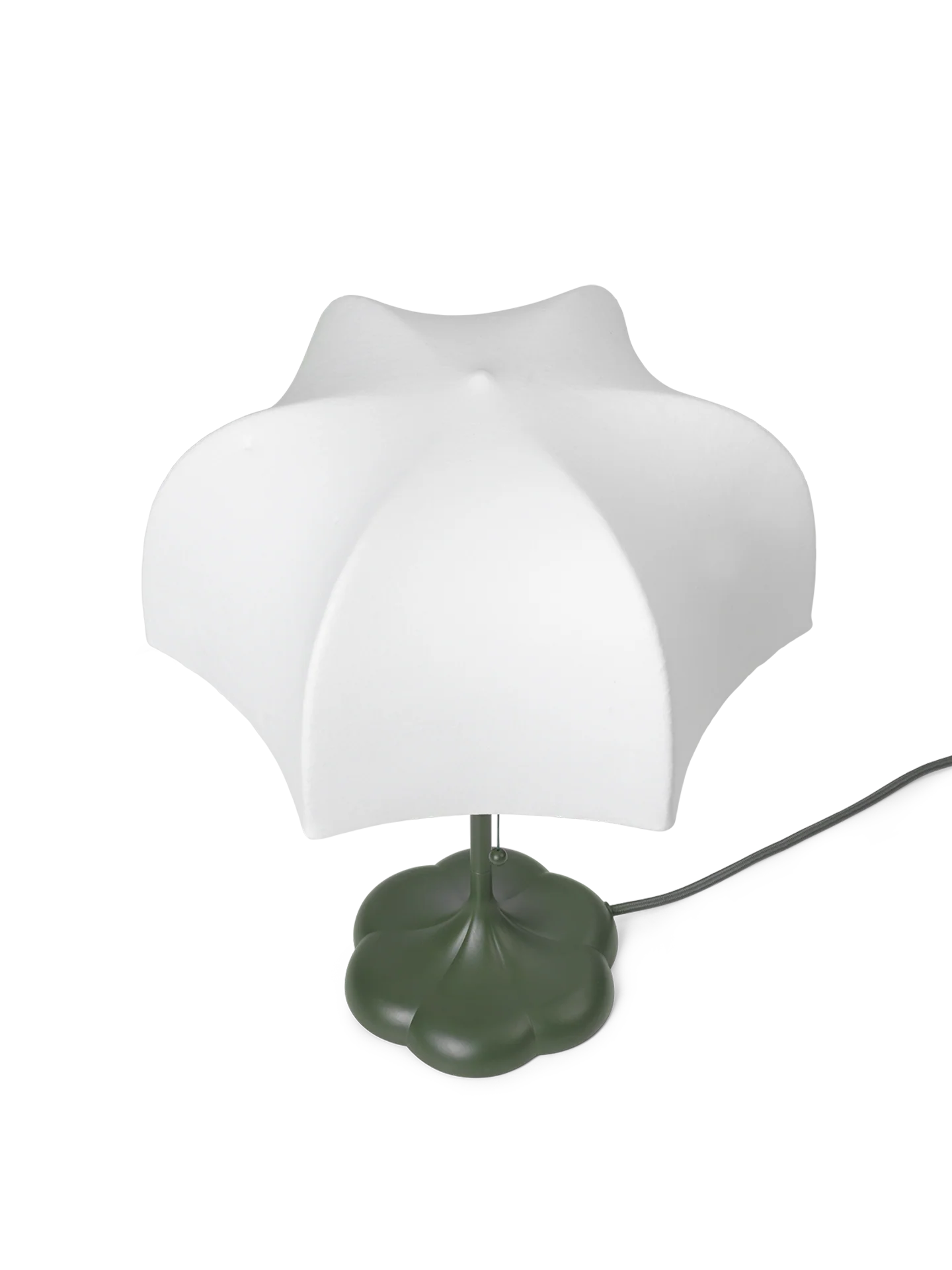 Poem Table Lamp - White/Grass Green - UL - Image 3