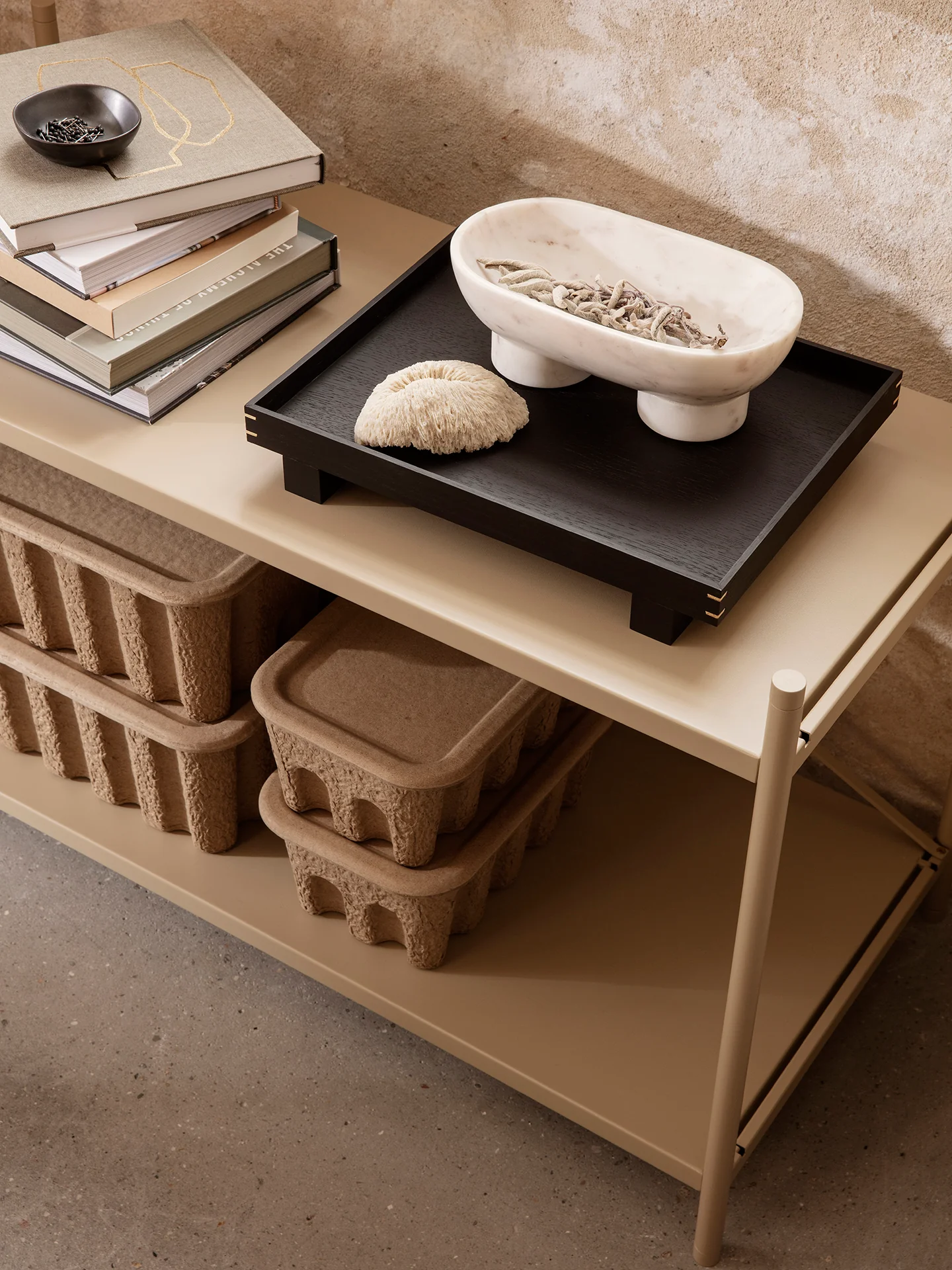 Punctual - Solid Metal Shelf - Cashmere - Image 2