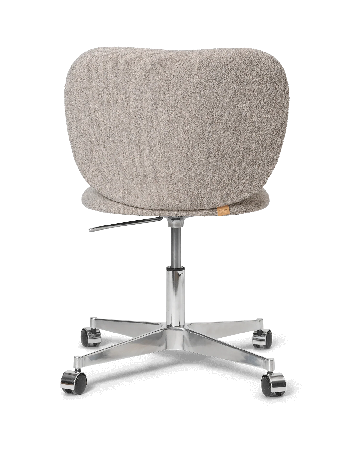 Rico Chair - Castors - Soft Bouclé - Natural - US - Image 6