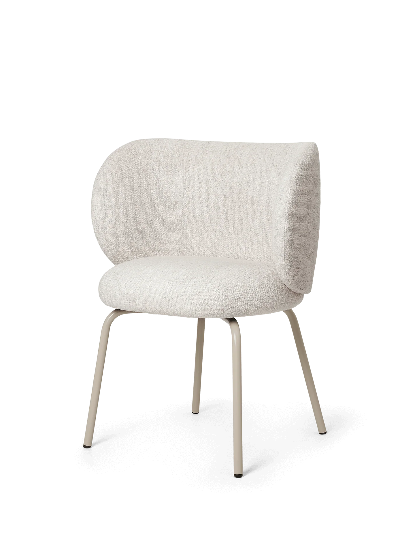 Rico Dining Chair - Cashmere - Bouclé - Off-White - US - Image 3