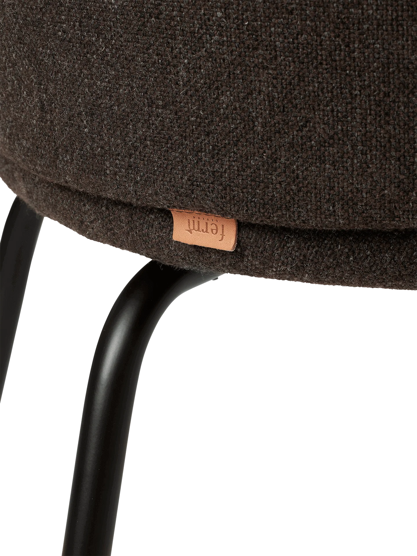 Rico Dining Chair - Black - Hallingdal - Dark Grey/Brown - US - Image 5