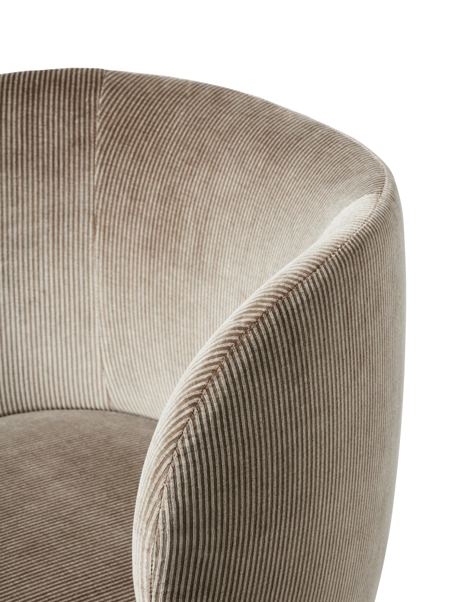 Rico Dining Chair - Swivel - Devoré Velvet - Flint Grey - US - Image 3