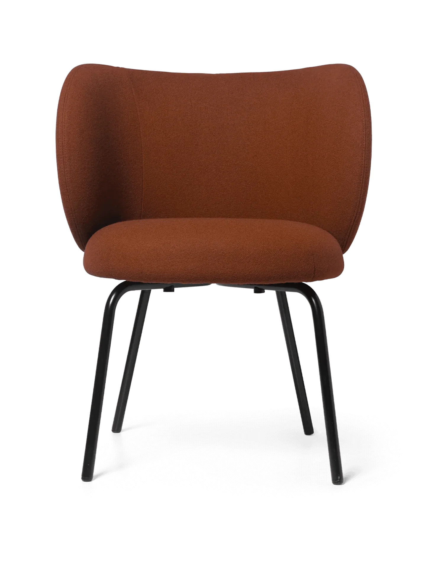 Rico Dining Chair - Black - Tonus - Red Brown - US
