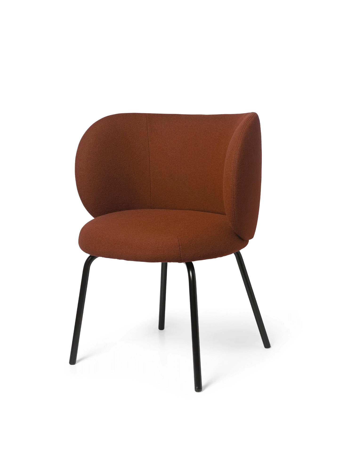 Rico Dining Chair - Black - Tonus - Red Brown - US - Image 3