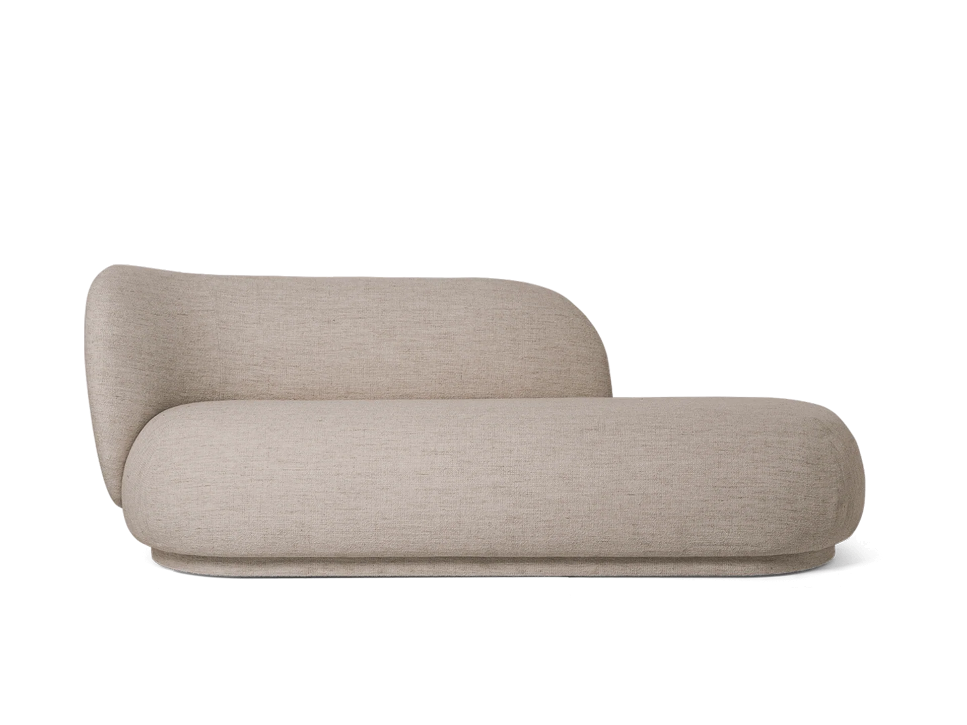 Rico Divan Left - Bouclé - Sand - US