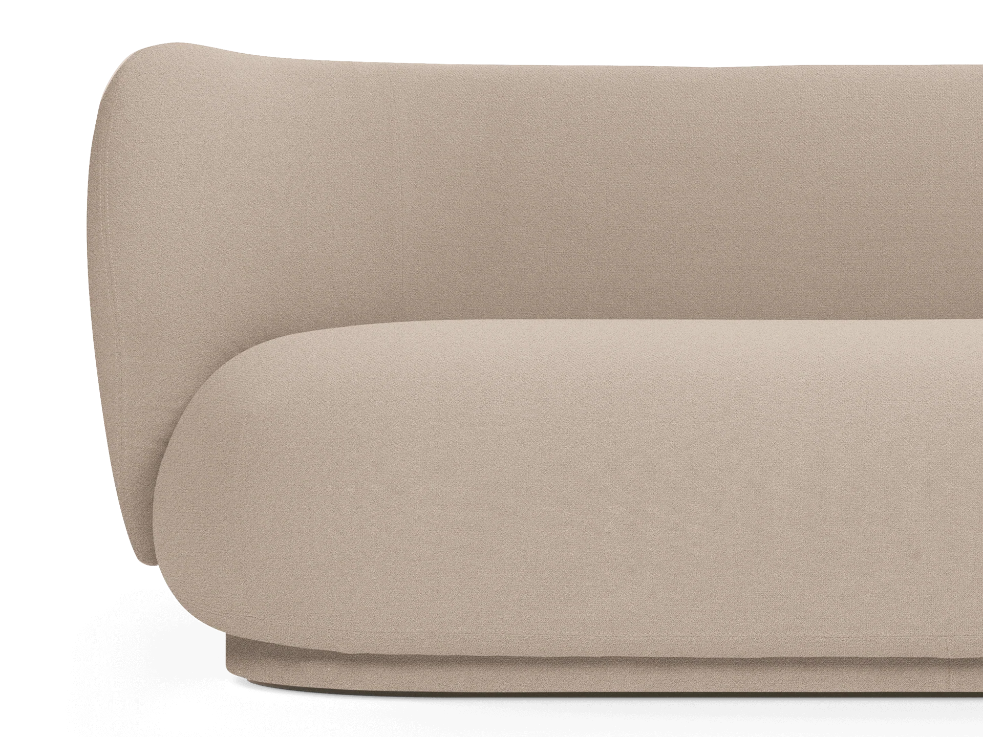 Rico Divan Left - Grain - Cashmere - US - Image 2