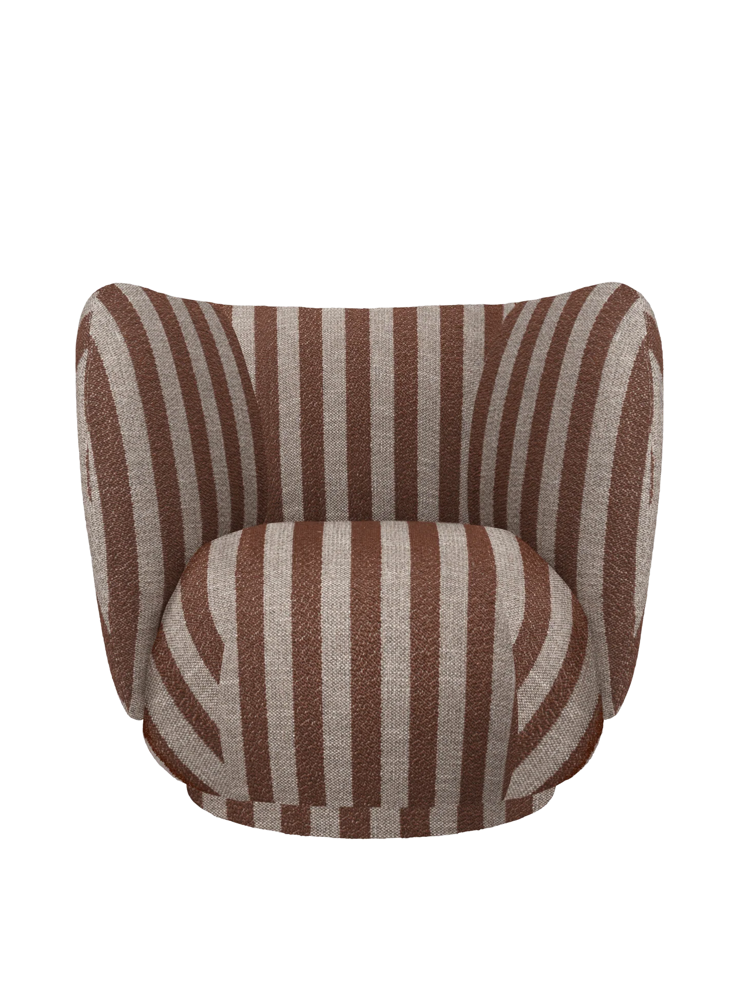 Rico Lounge Chair - Louisiana - Sand/Chocolate - US
