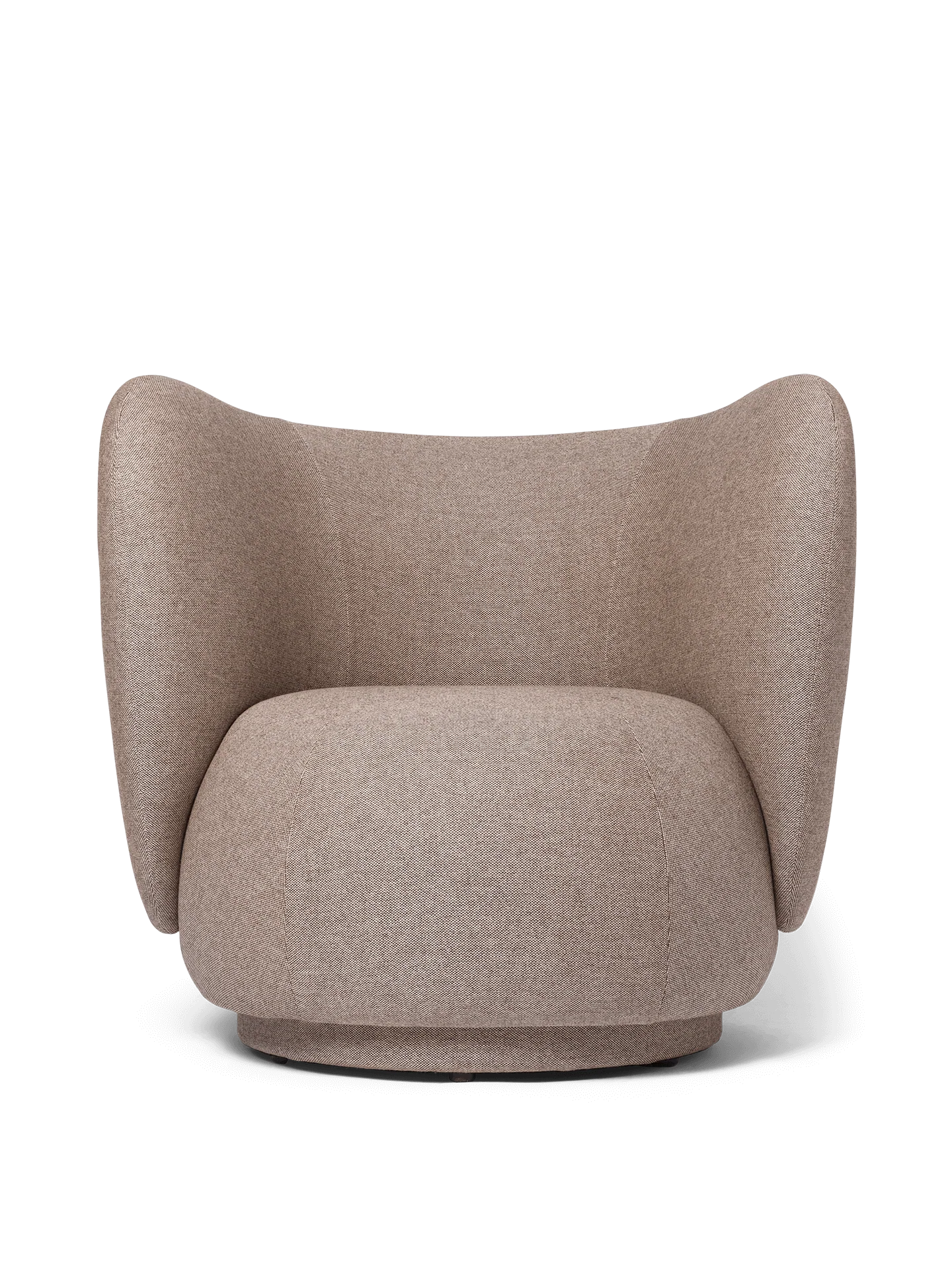 Rico Lounge Chair - Main Line Flax - Coffee - US
