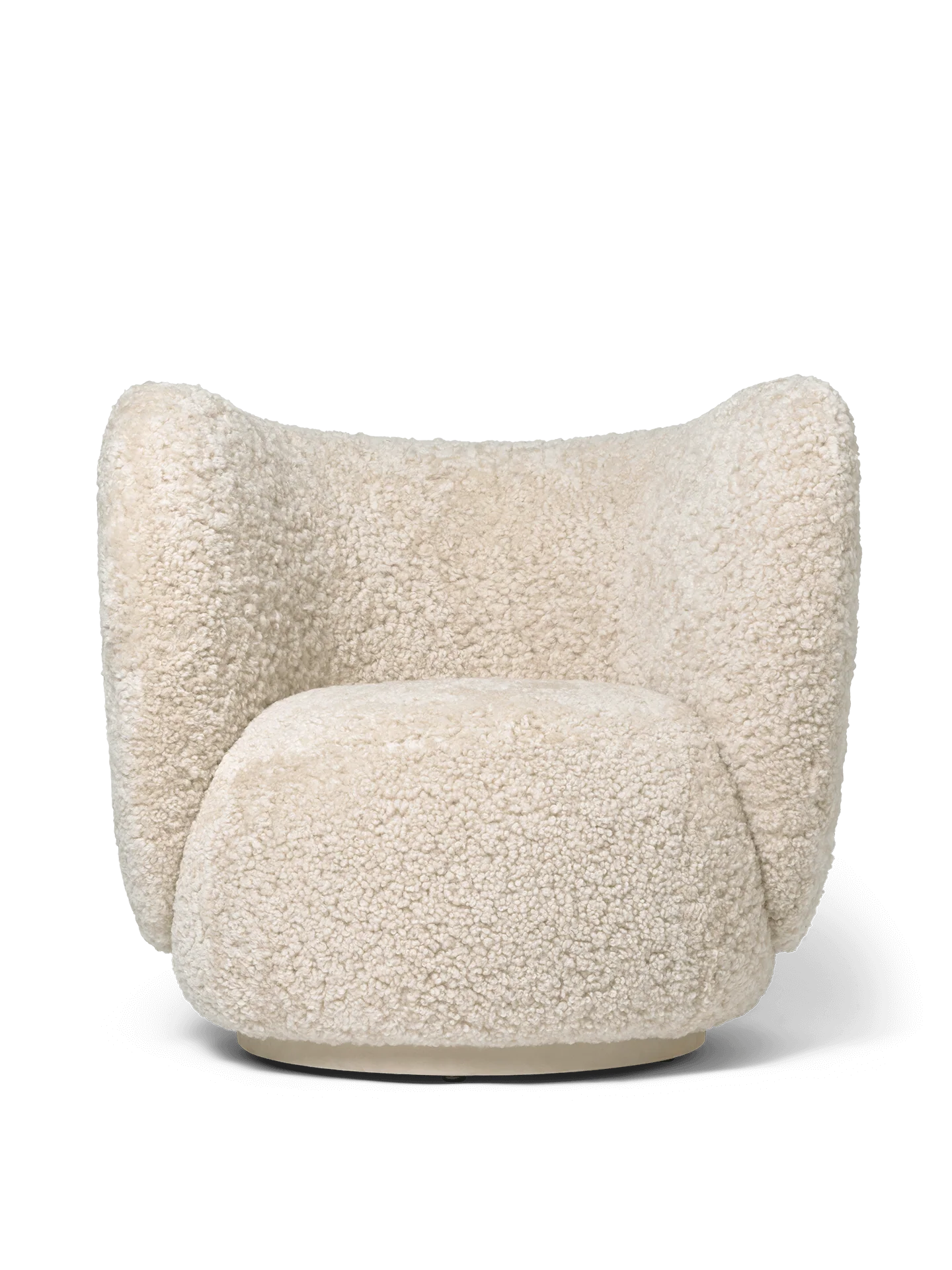 Rico Lounge Chair - Sheepskin - Moonlight - US