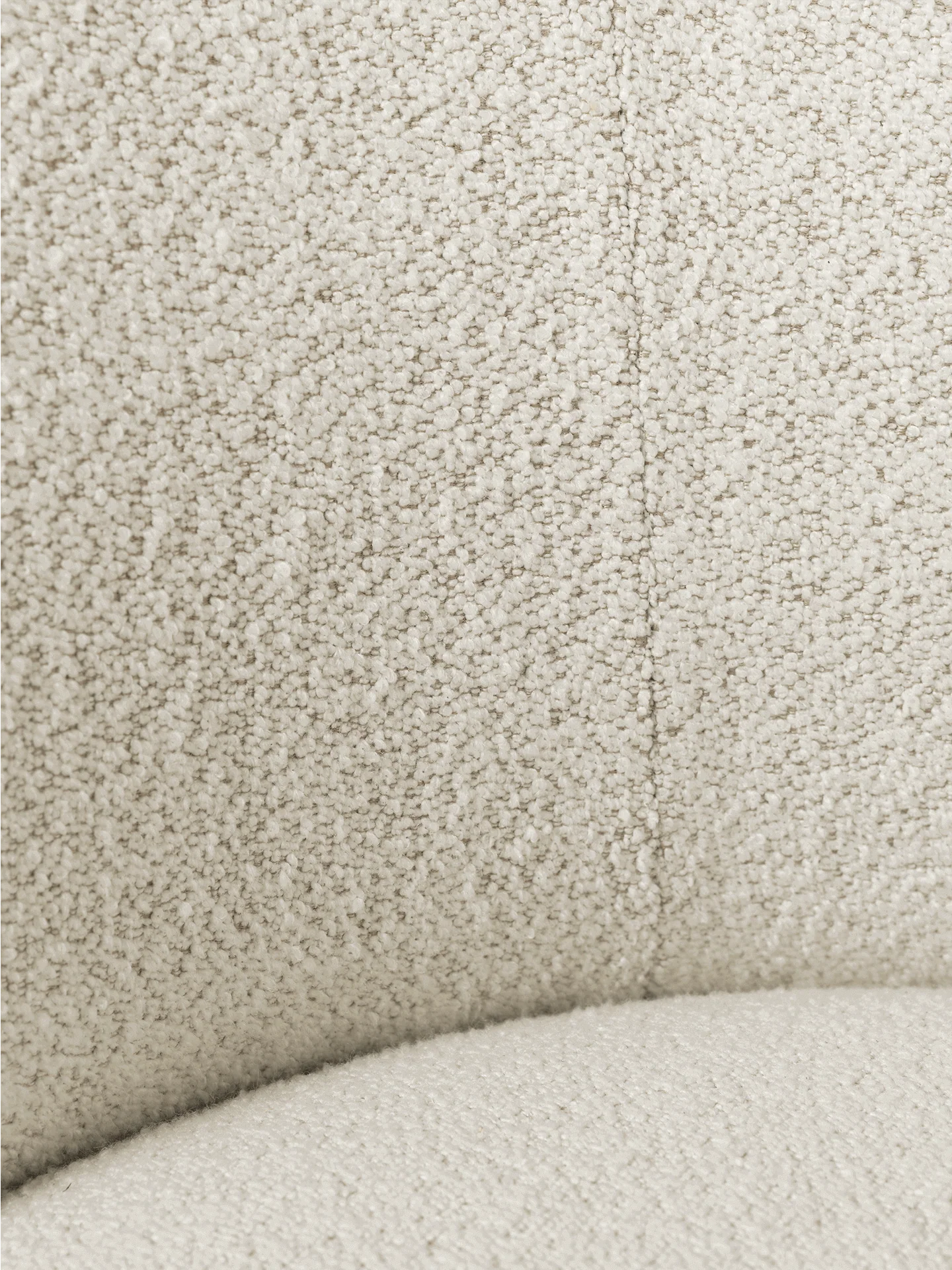 Rico Lounge Chair - Soft Bouclé - Off-White/Sand - US - Image 3