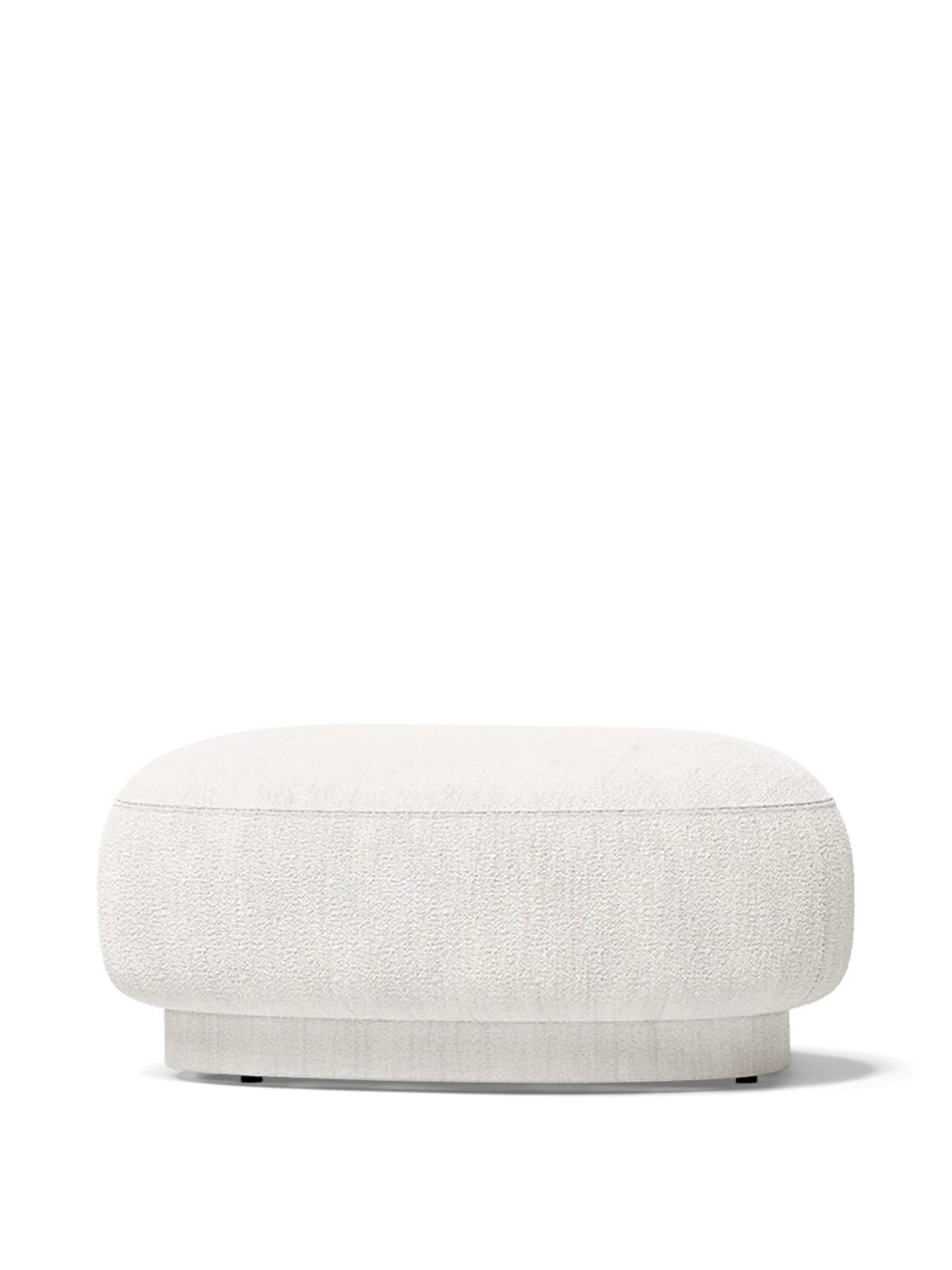 Rico Lounger Pouf - Bouclé - Off-white - US