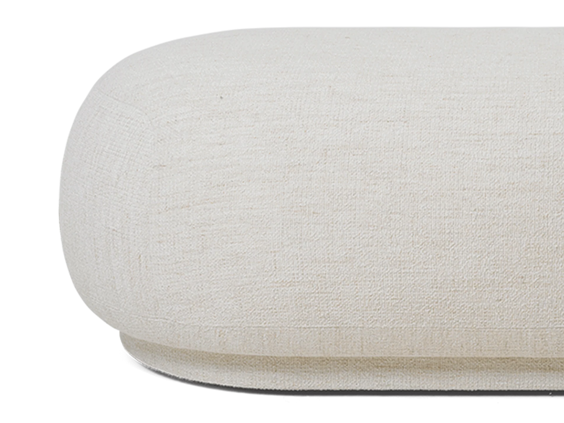 Rico Ottoman - Bouclé - Off-White - US - Image 2