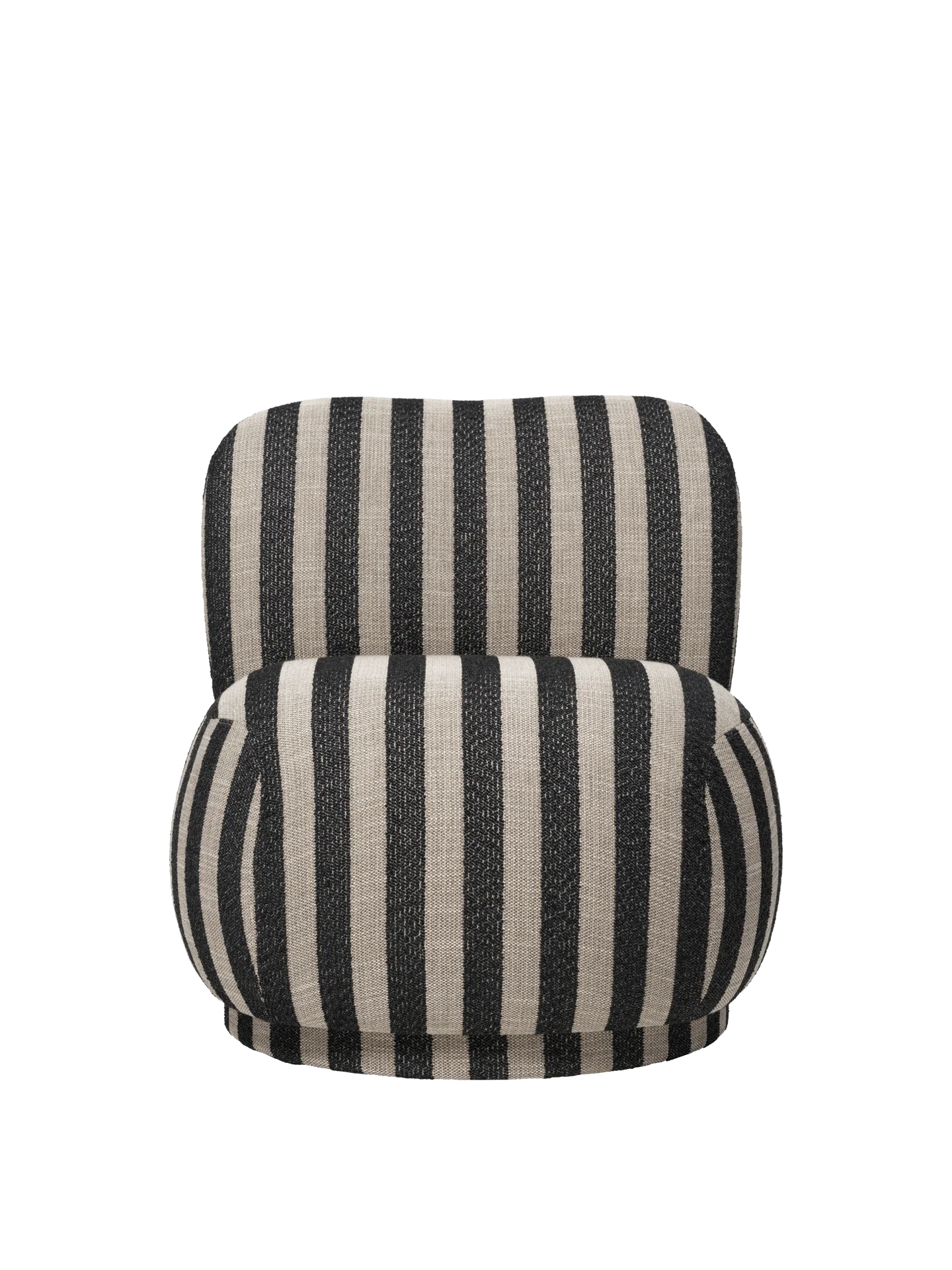 Rico Piccolo Lounge Chair - Louisiana - Sand/Black - US
